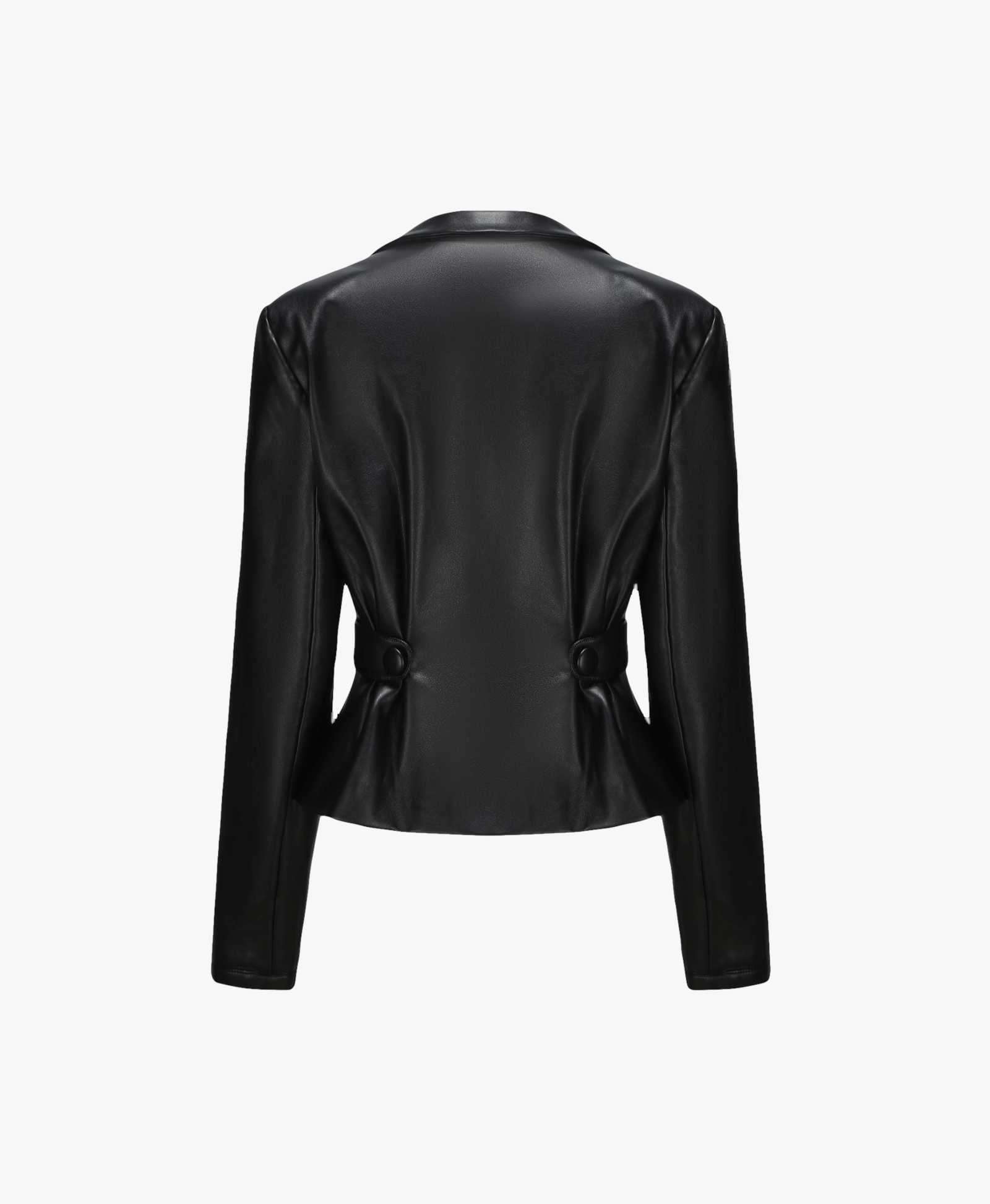 Lucy Leather Jacket in Black made by Nana Jacqueline