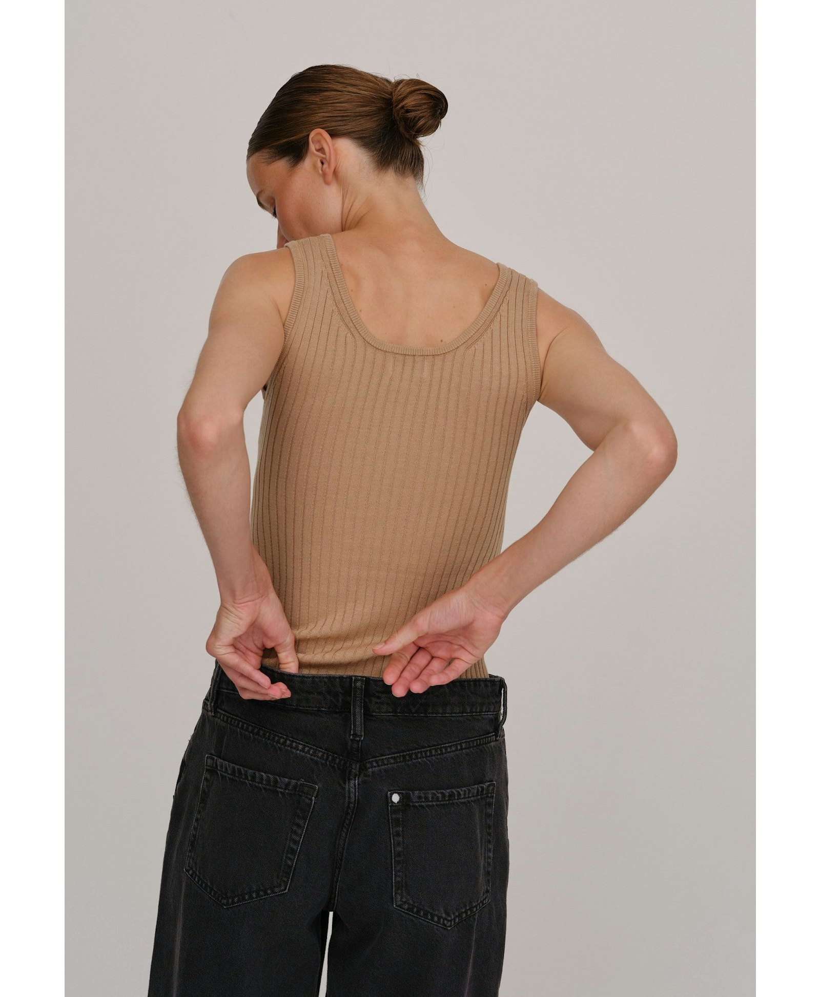 Tripa Knit top - Croissant made by HERSKIND