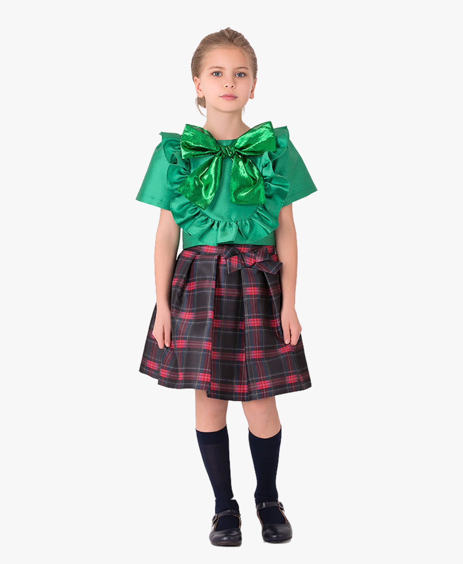 Shimmering Bow Outift | 2 Pieces made by Mama Luma