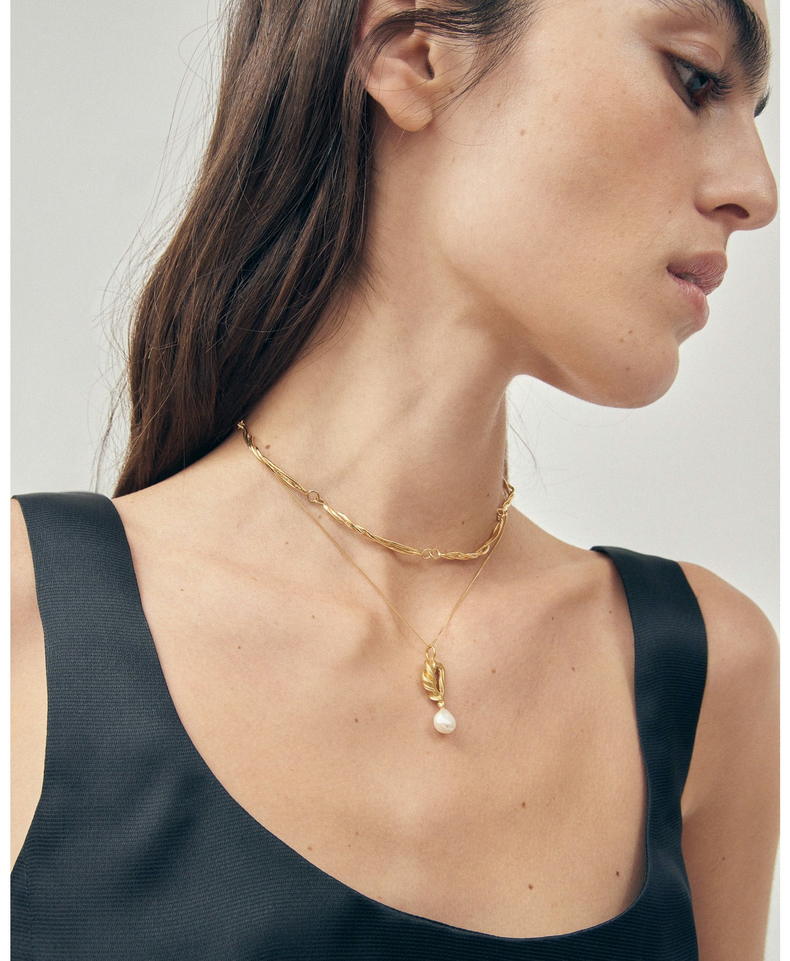 PEROLA CUMARU NECKLACE SILVER made by Carolina De Barros