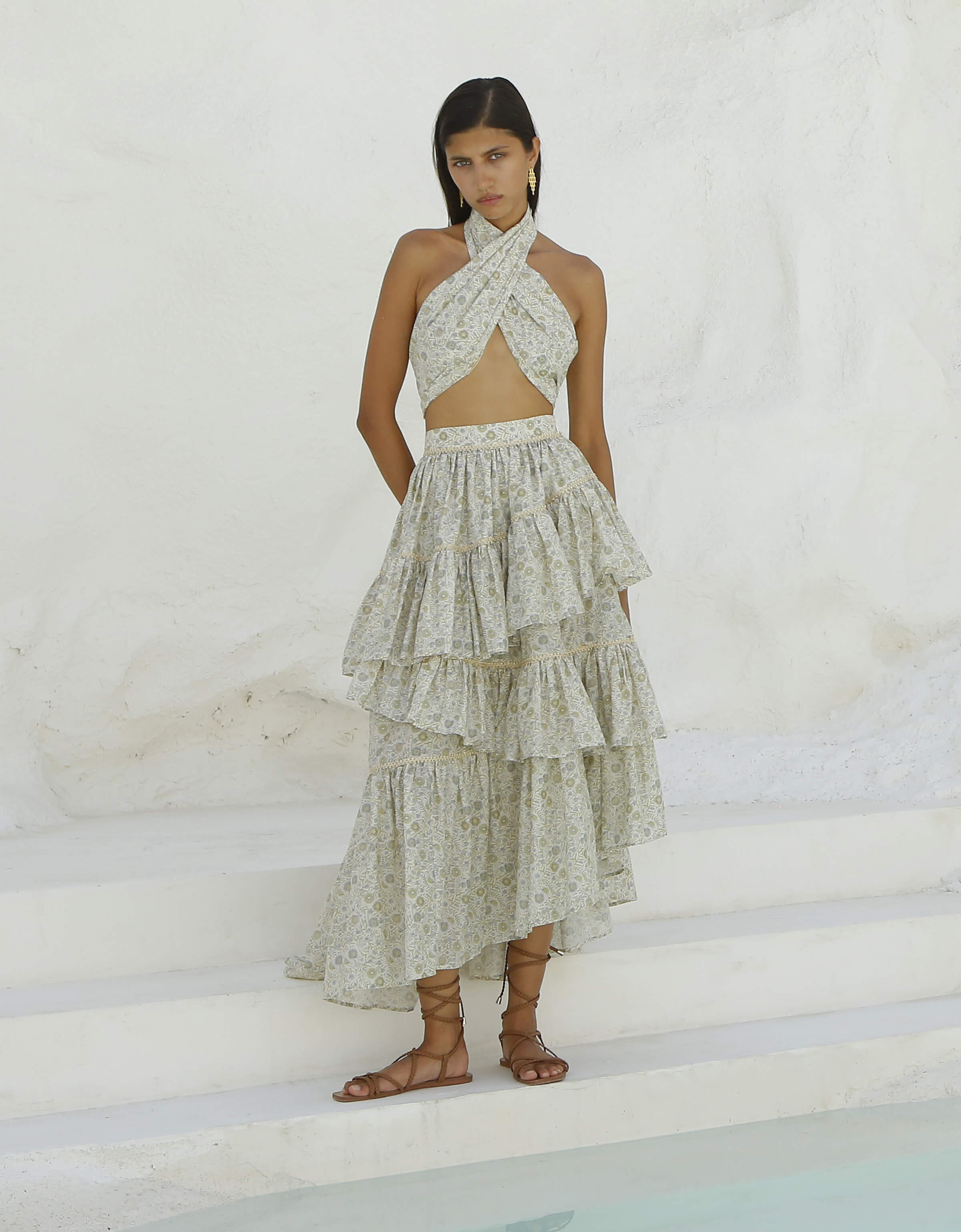Shop Ixiah Dahlia Skirt Set
