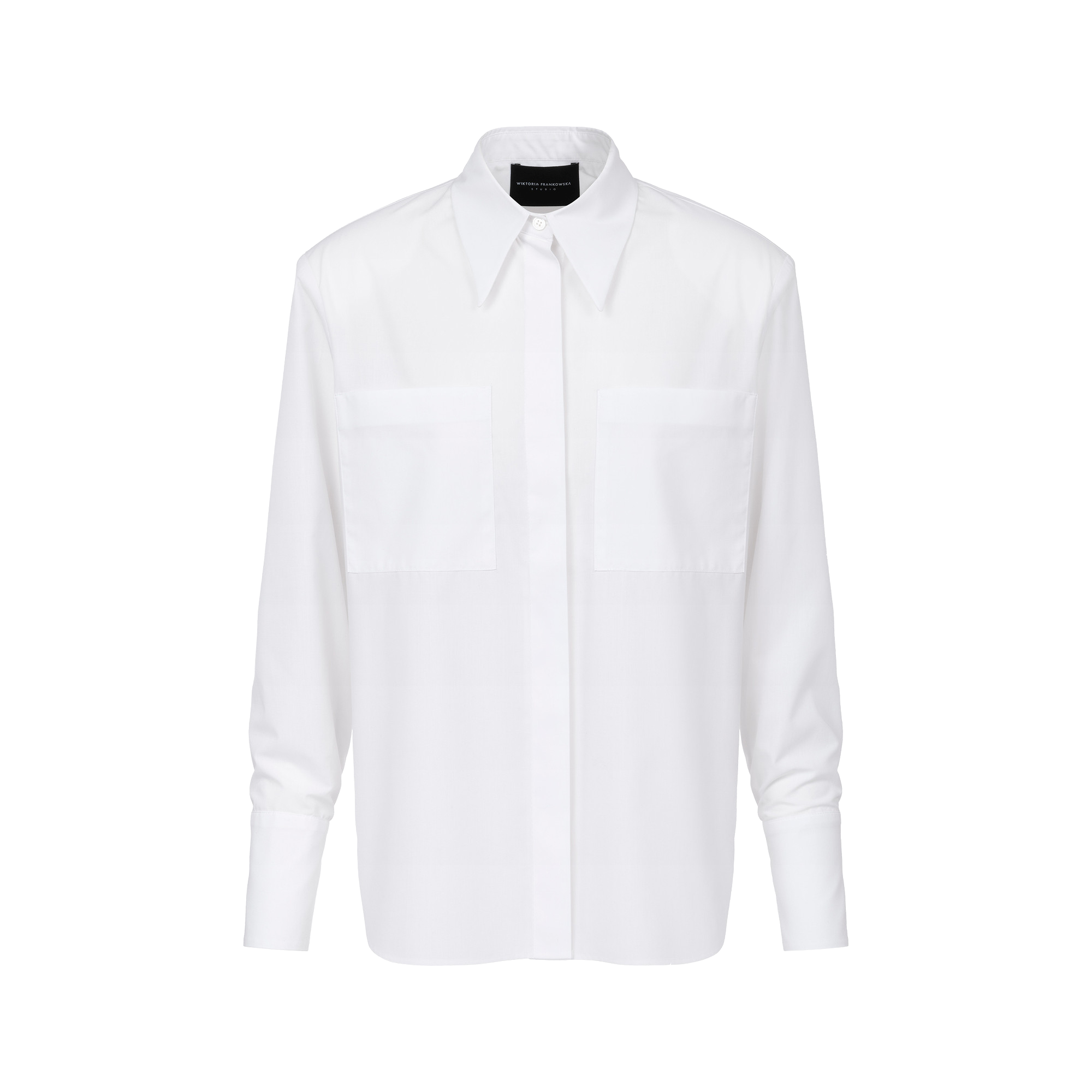 Wiktoria Frankowska Ocean's Caress White Shirt