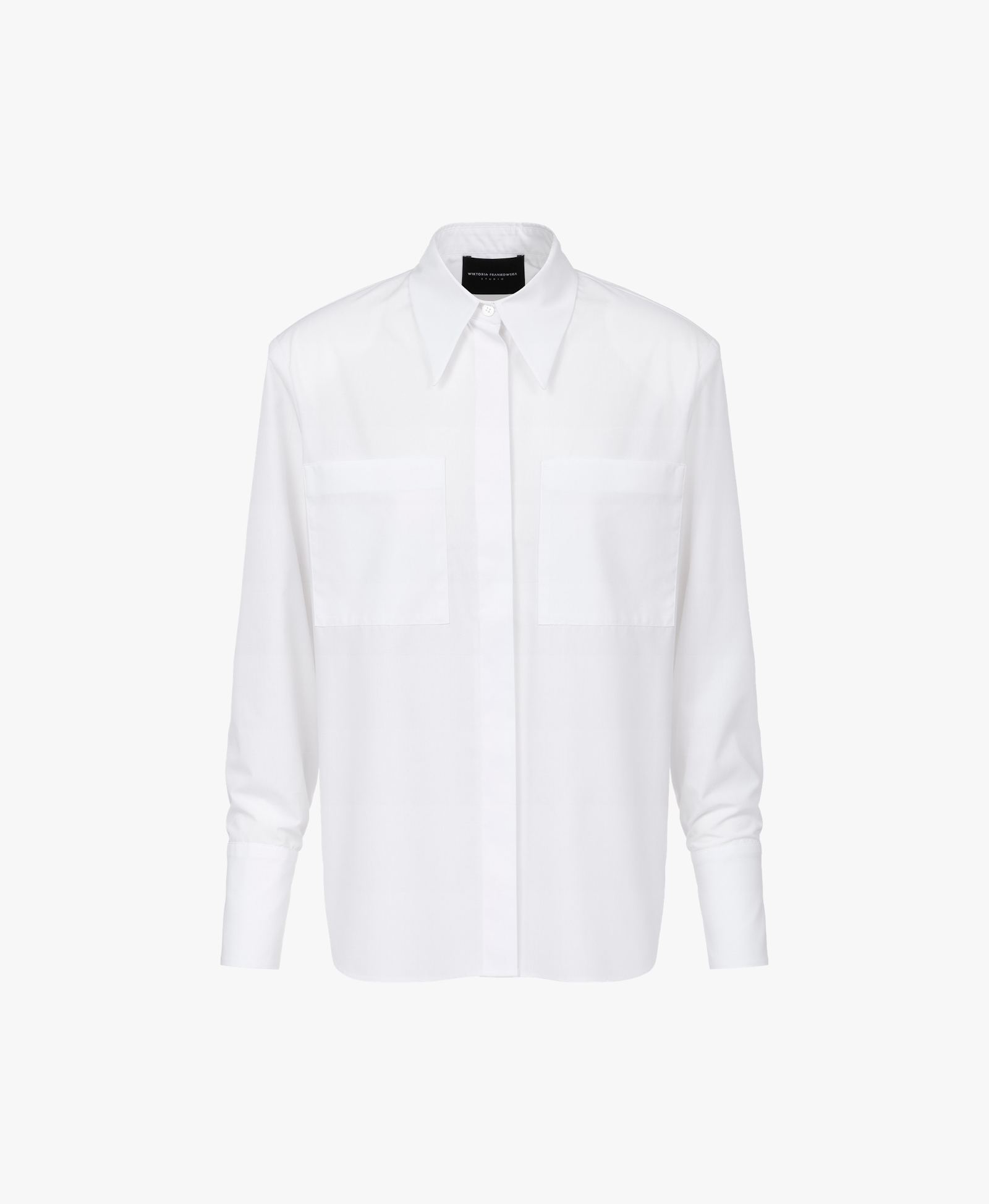 Ocean's Caress white shirt made by Wiktoria Frankowska