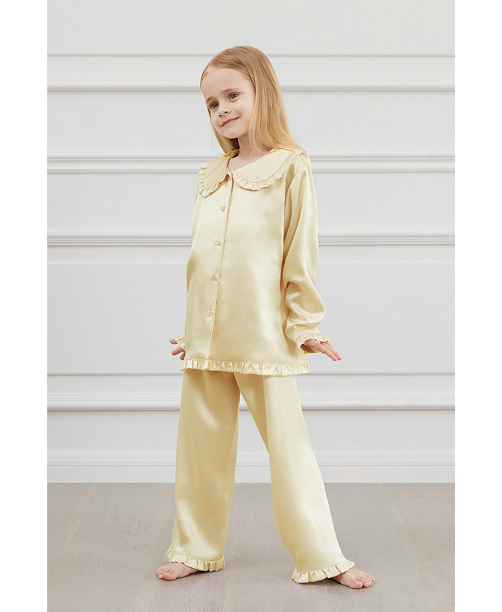 Cloud Silk Kid’s Pajama Set made by MANITO