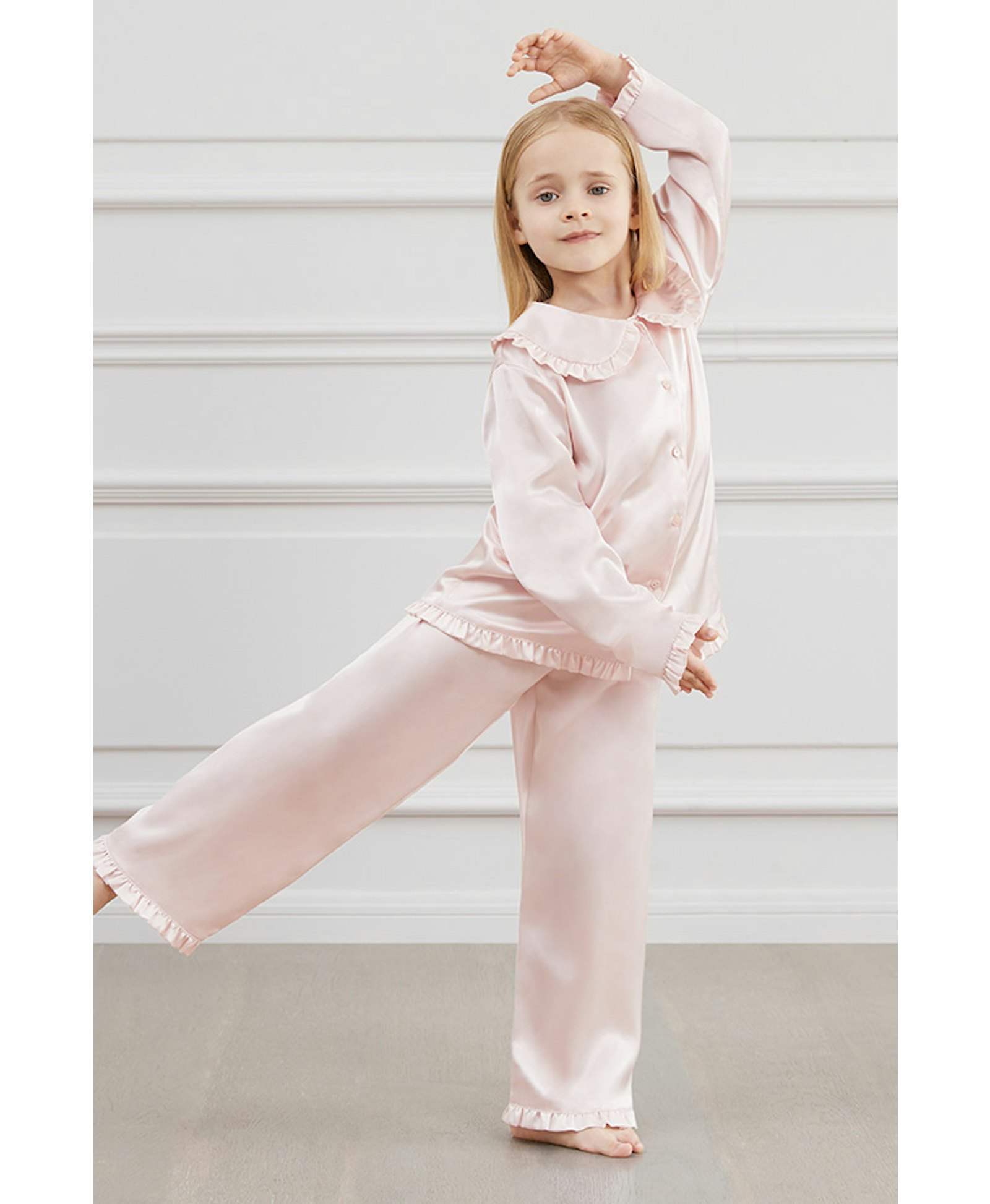 Cloud Silk Kid’s Pajama Set made by MANITO