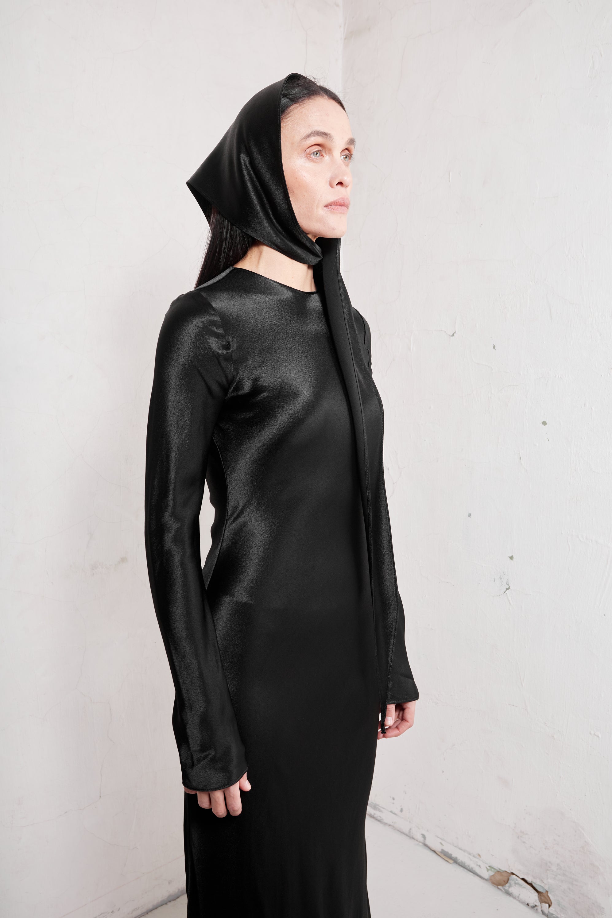 Shop Tamar Keburia Sally Dress In Coal