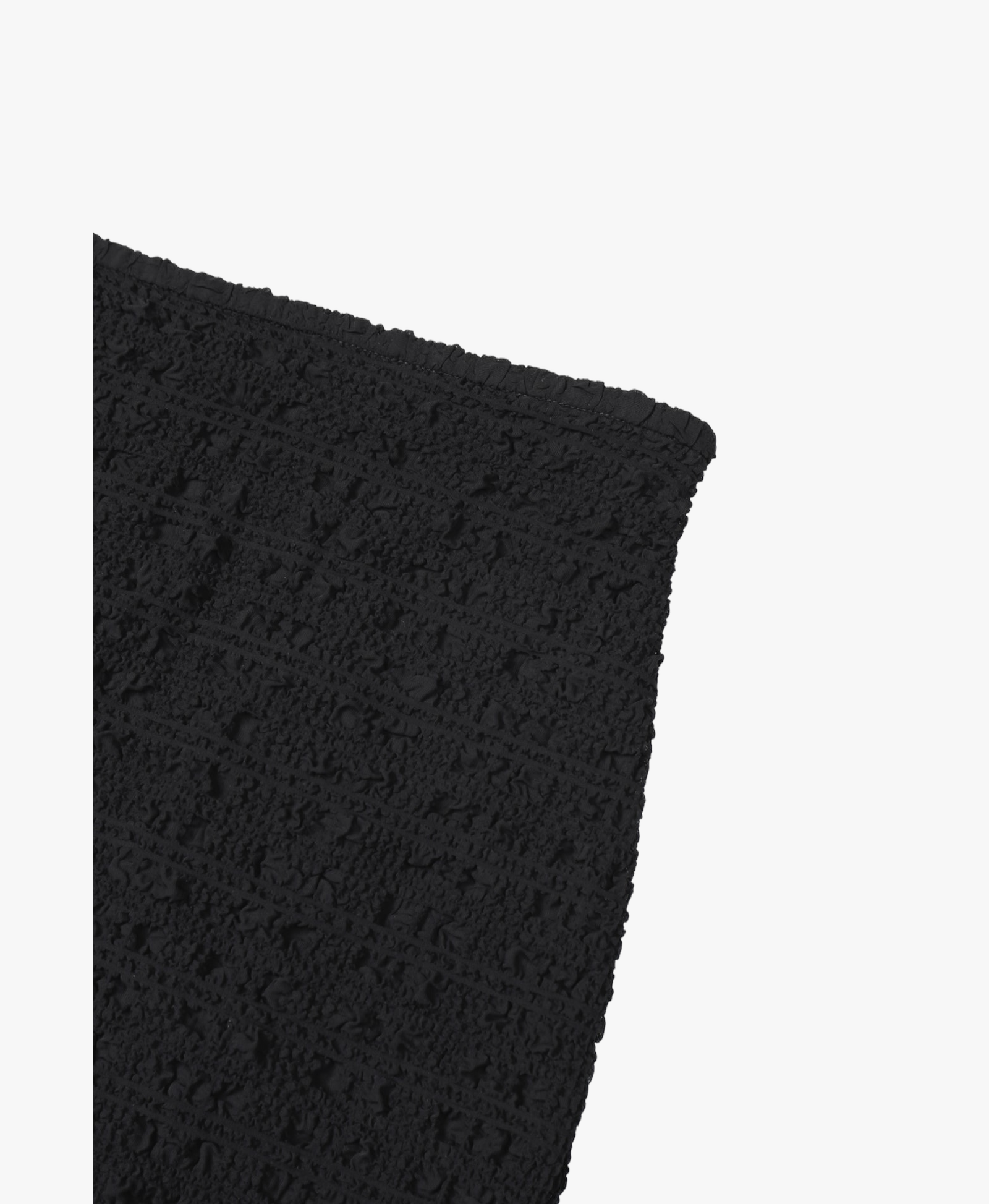 TEXTURED MIDI SKIRT made by YIBRI