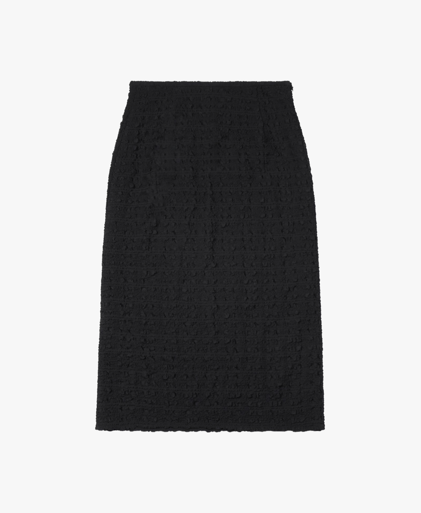 TEXTURED MIDI SKIRT made by YIBRI