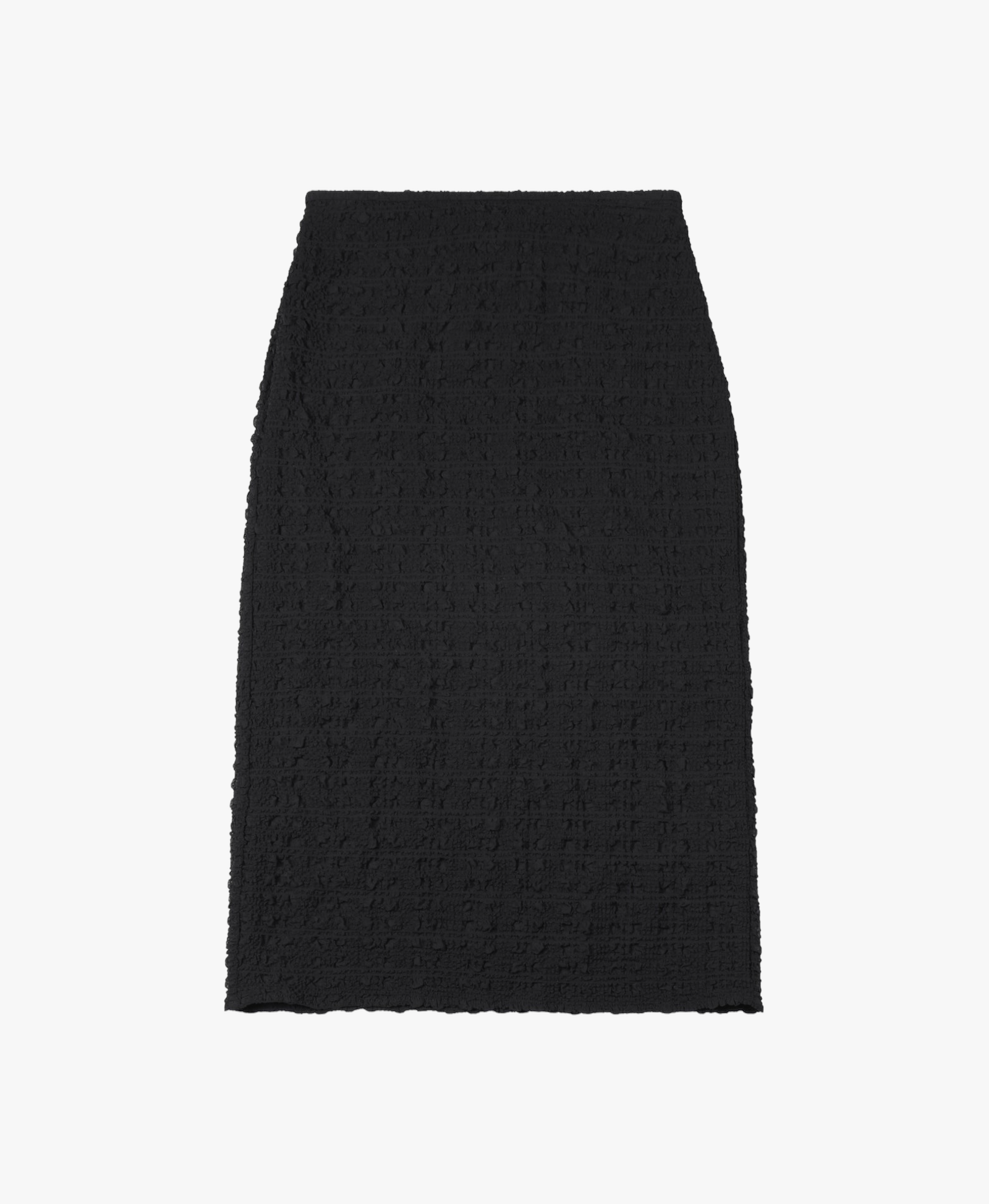 TEXTURED MIDI SKIRT made by YIBRI