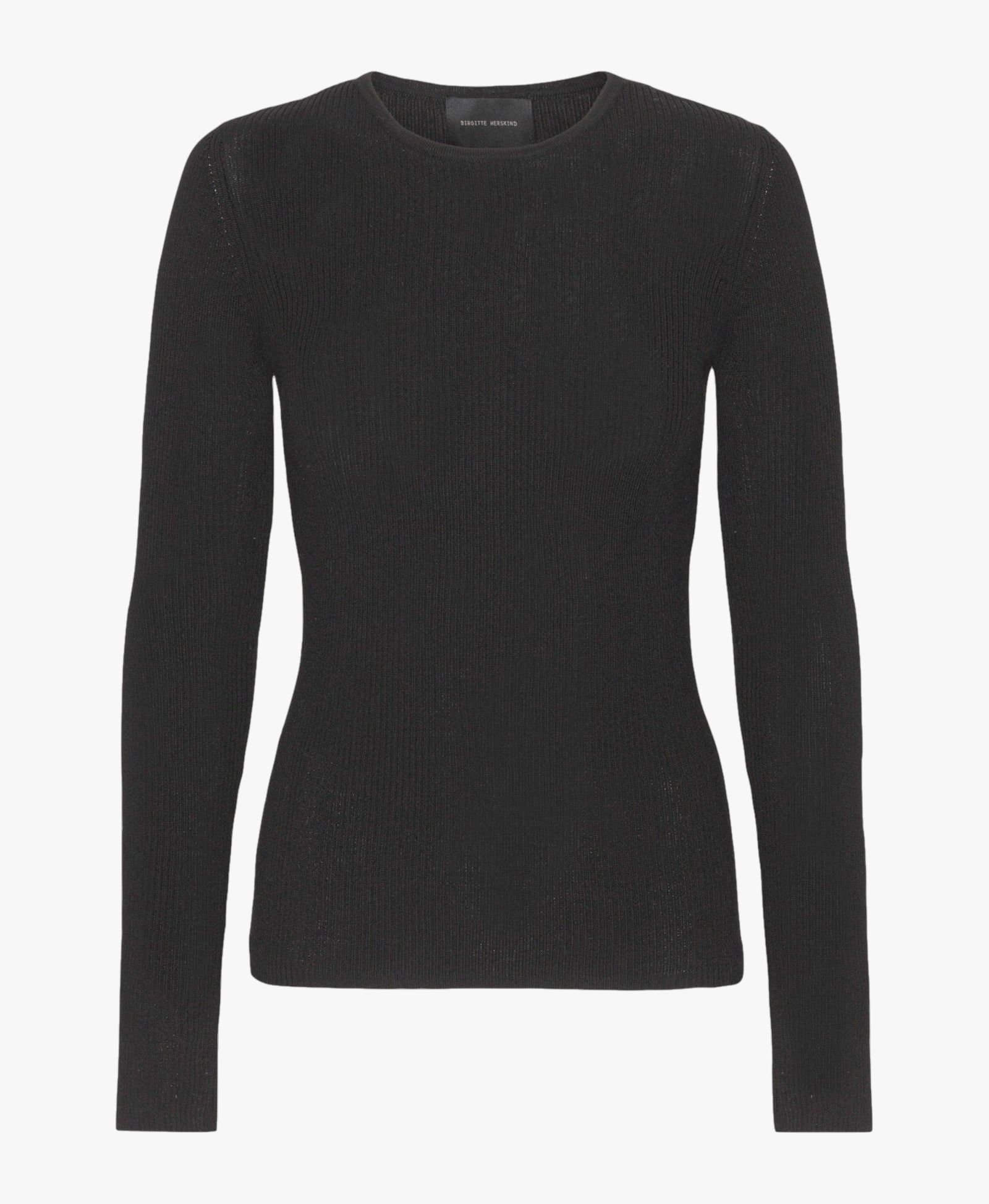 Camb Knit Blouse - Black made by HERSKIND