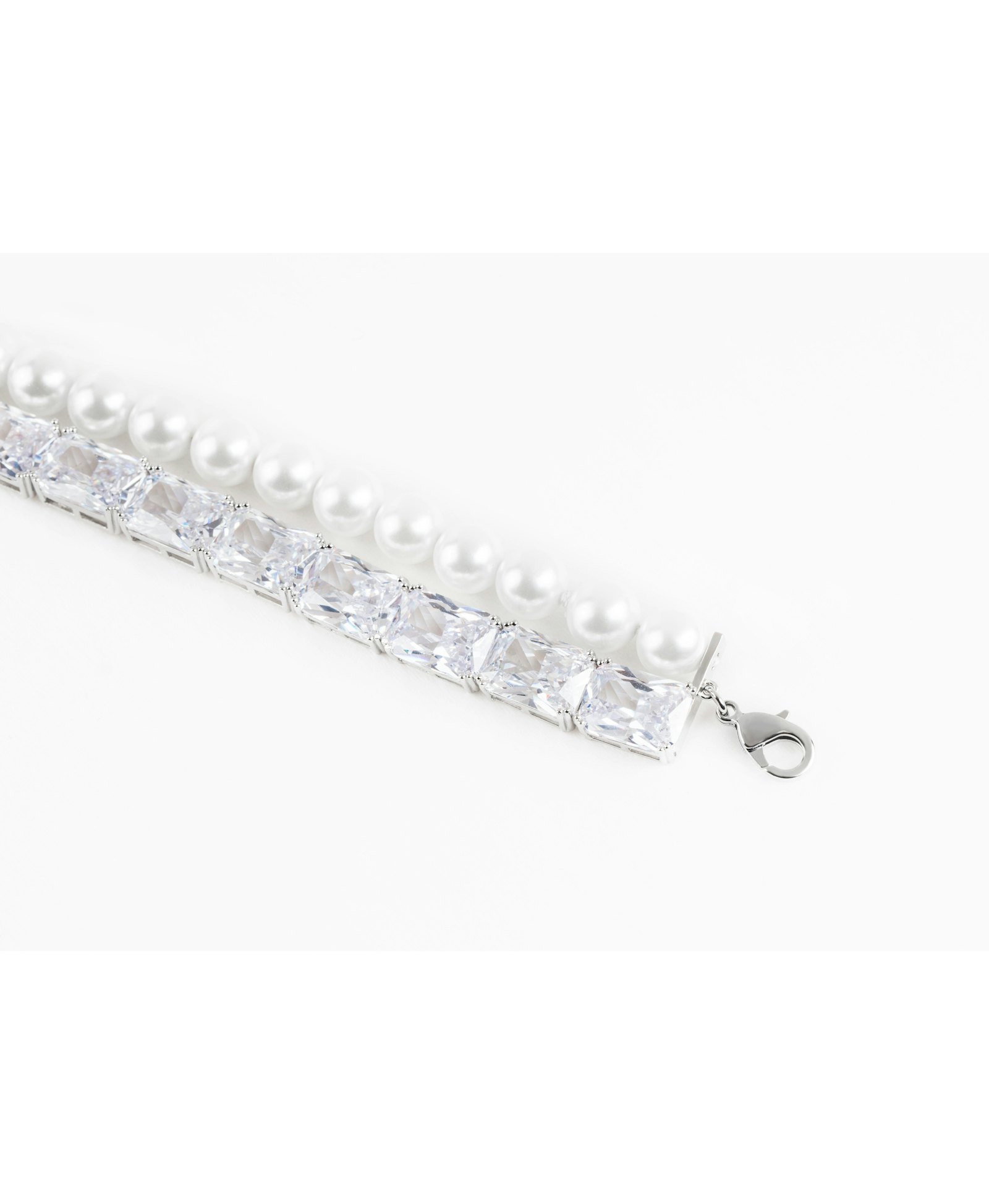Gracey Pearl Crystal Choker Necklace (Final Sale) made by Nana Jacqueline