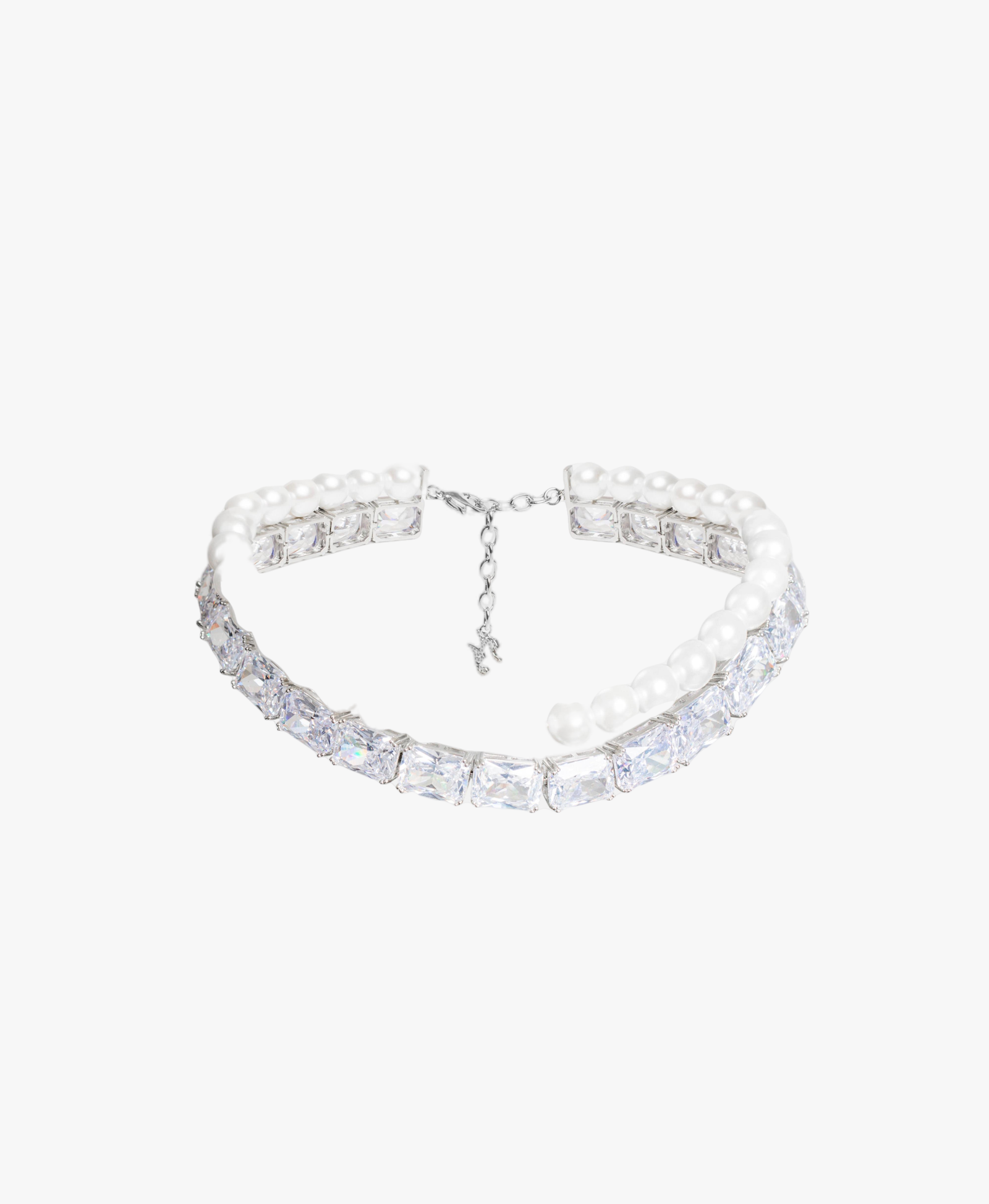 Gracey Pearl Crystal Choker Necklace (Final Sale) made by Nana Jacqueline