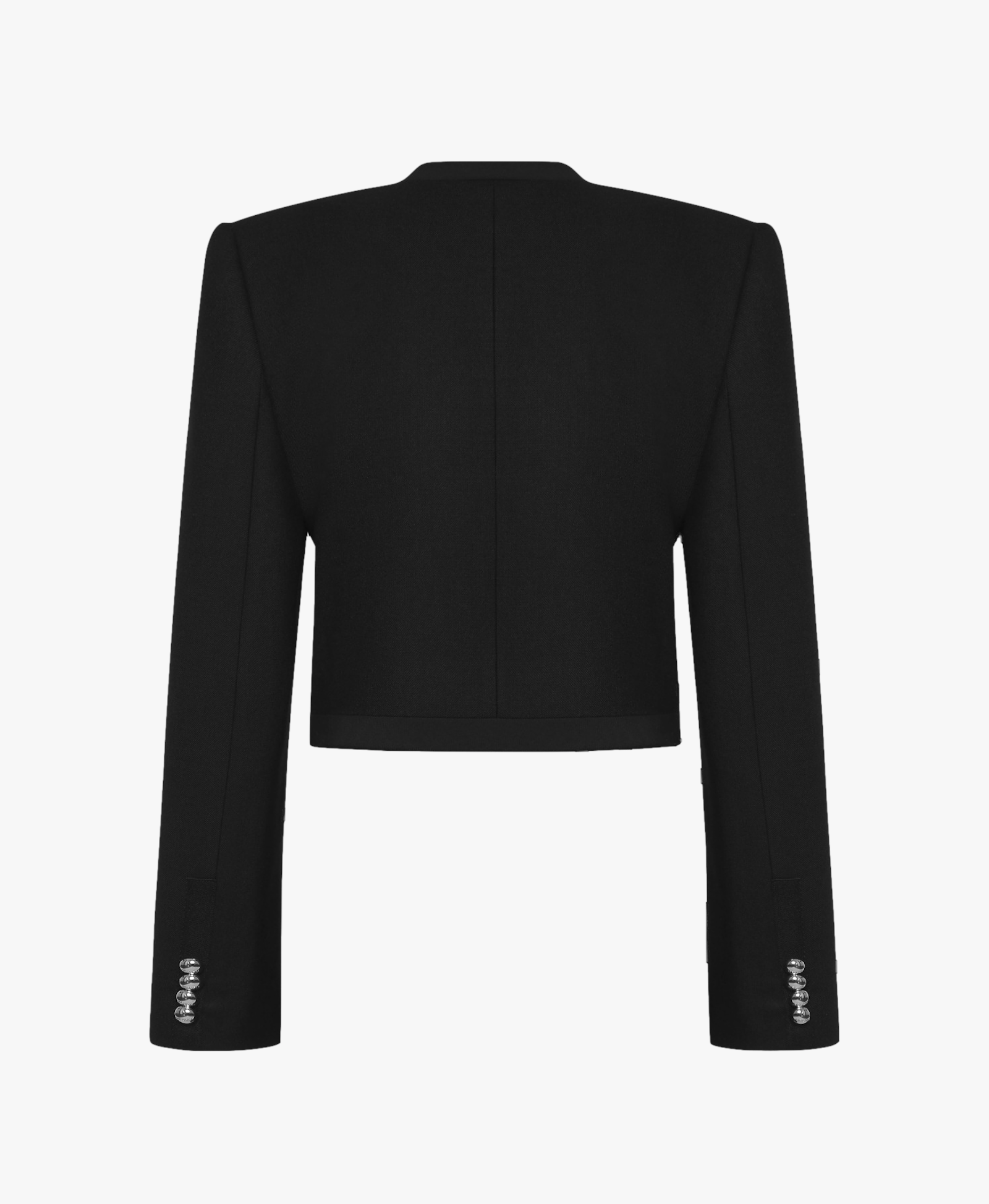 WOOL DOUBLE-BREASTED BLAZER in Black made by KEBURIA