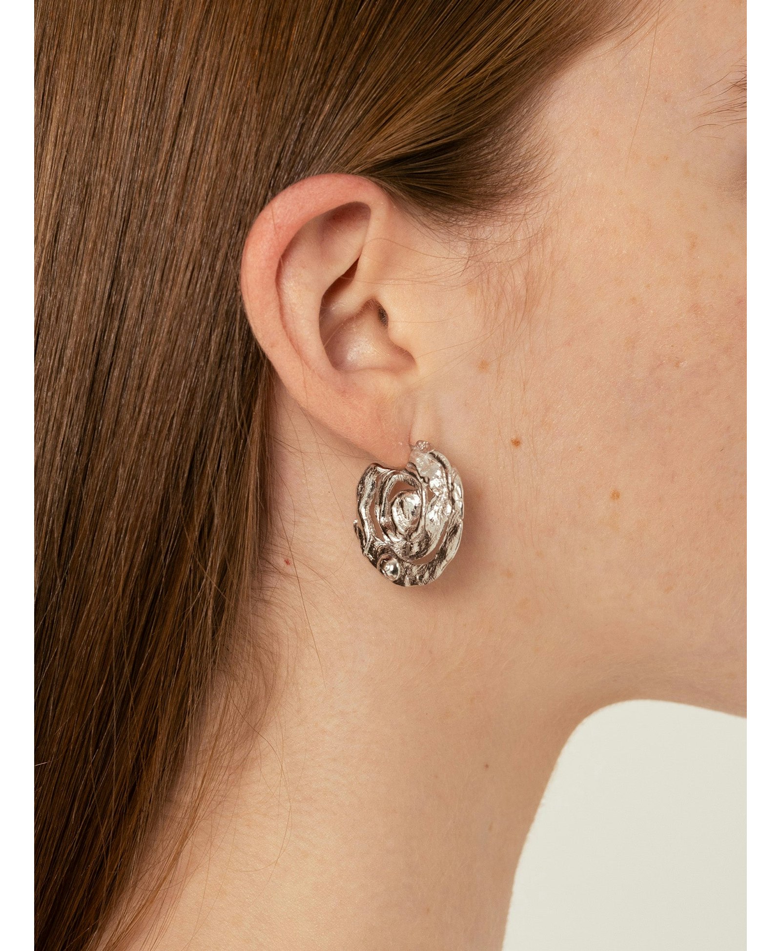 Origin Earrings Silver made by Eva Remenyi