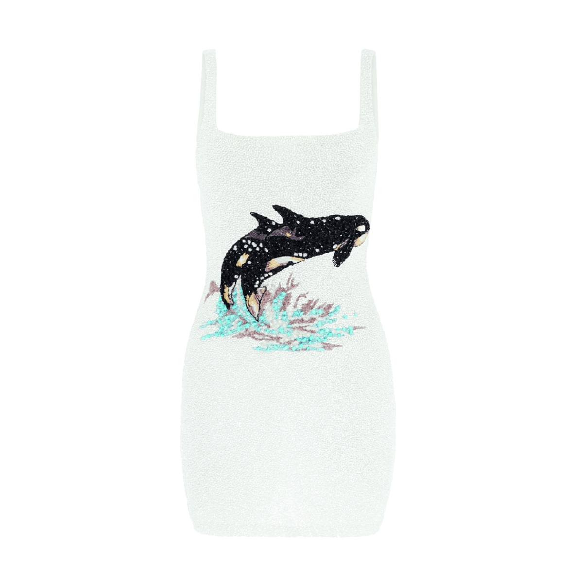 Oceanus Swimwear Marina Dress In White