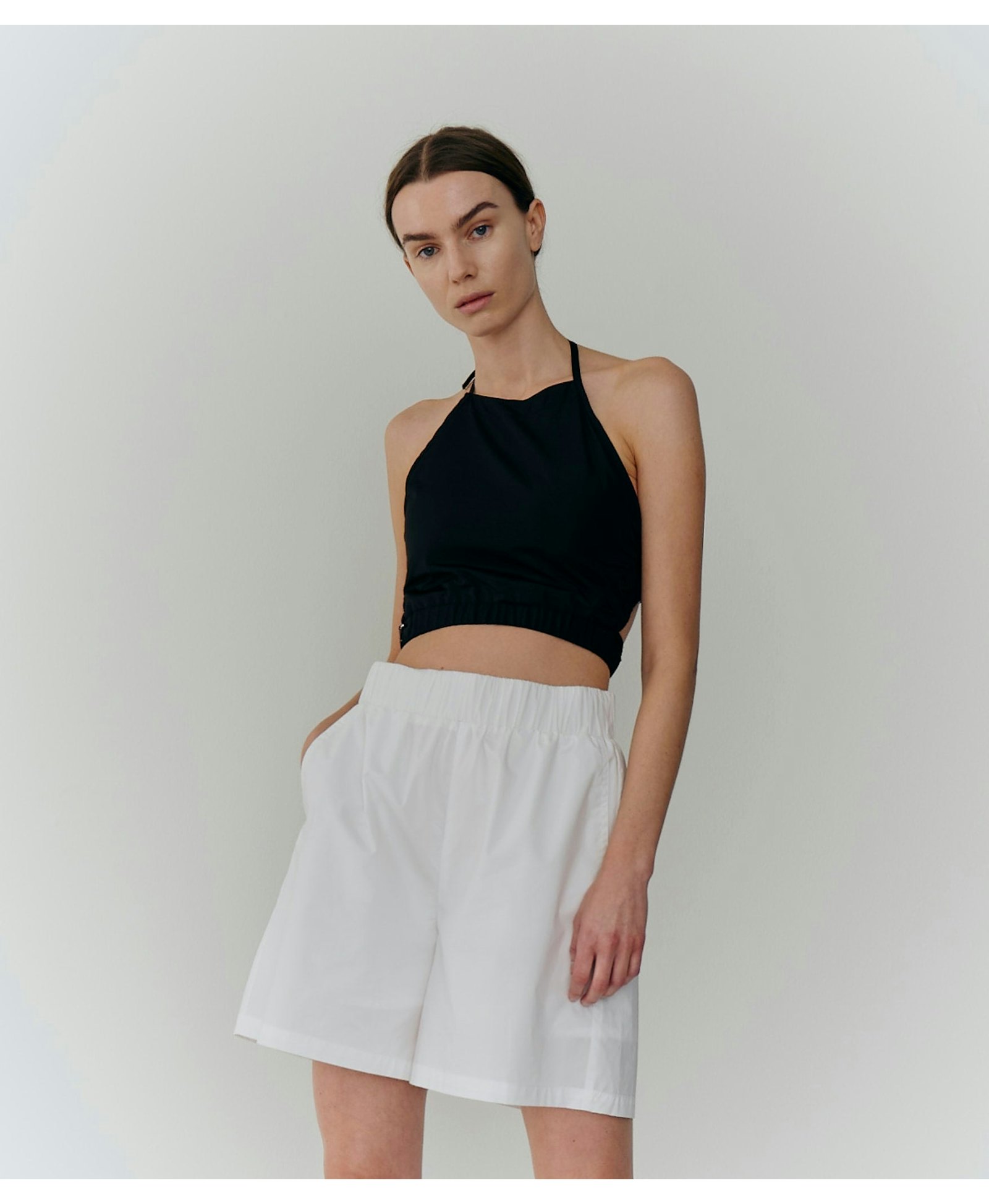 Bryan Shorts - White made by HERSKIND