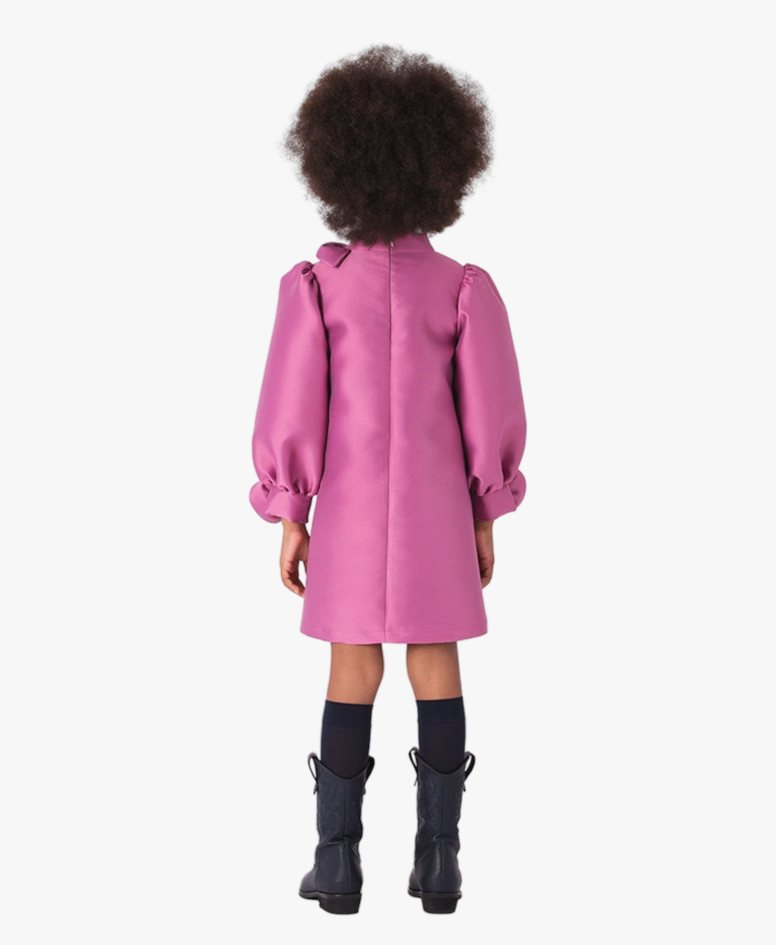 3D Roses Appliqué Girls Dress made by Mama Luma