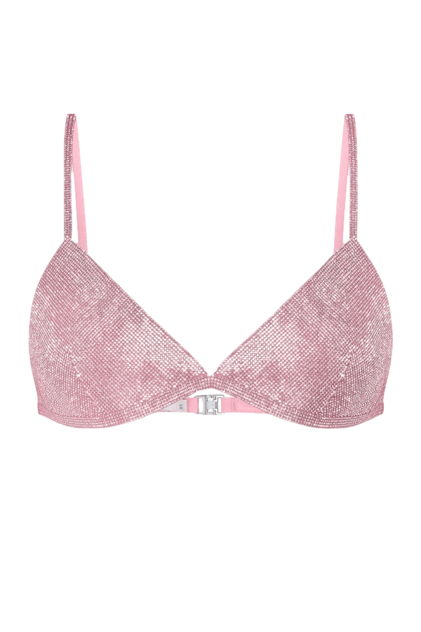 Nué Triangle Bra In Pink