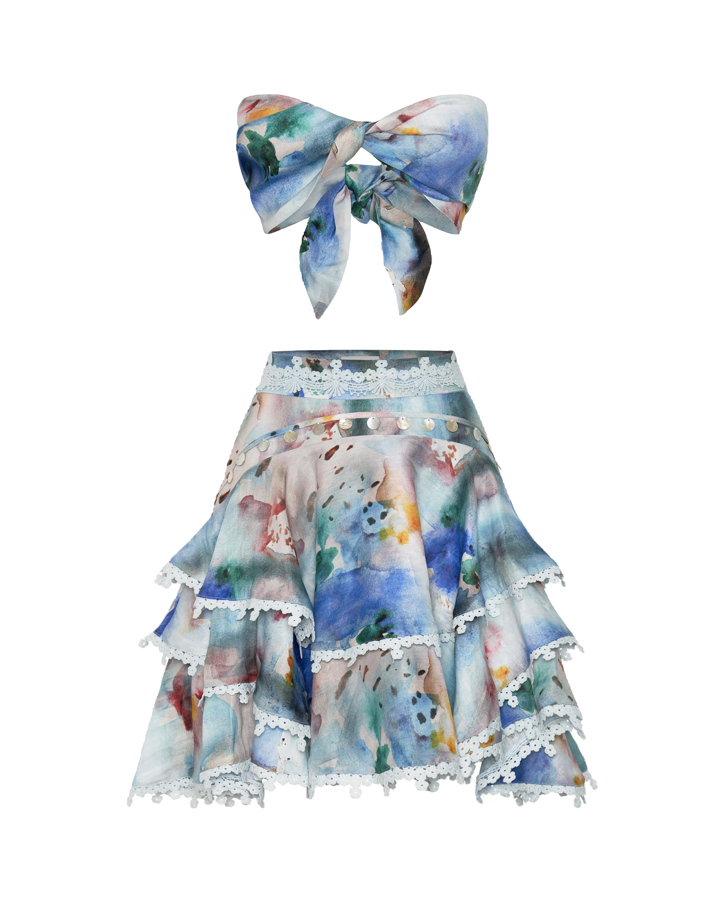 Ixiah Wave Skirt
