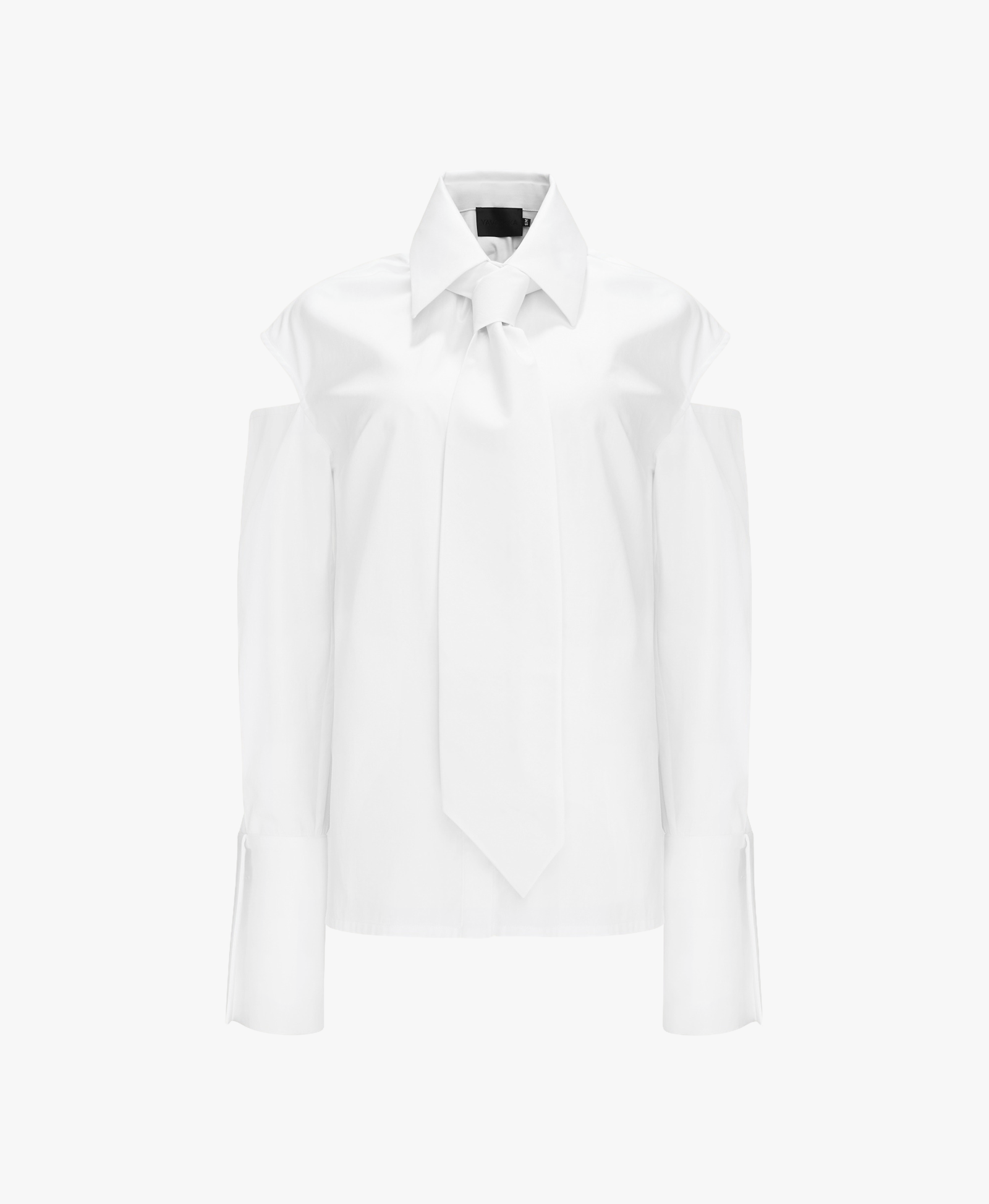Longline Shirt Tie - Bare Shoulders made by YAVORSKA