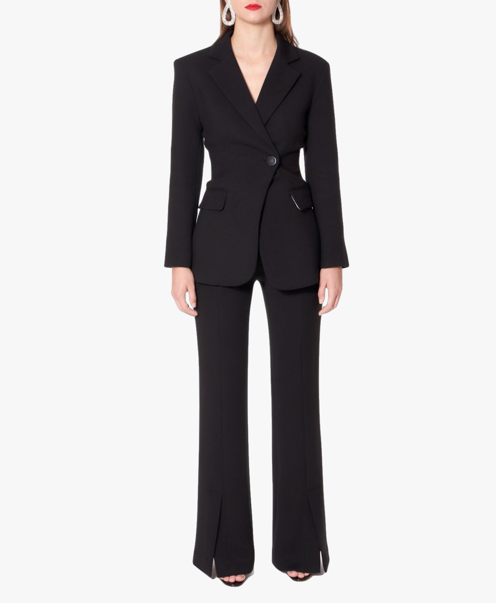 Blazer Isabella Designer Black in Black made by HALEWSKI