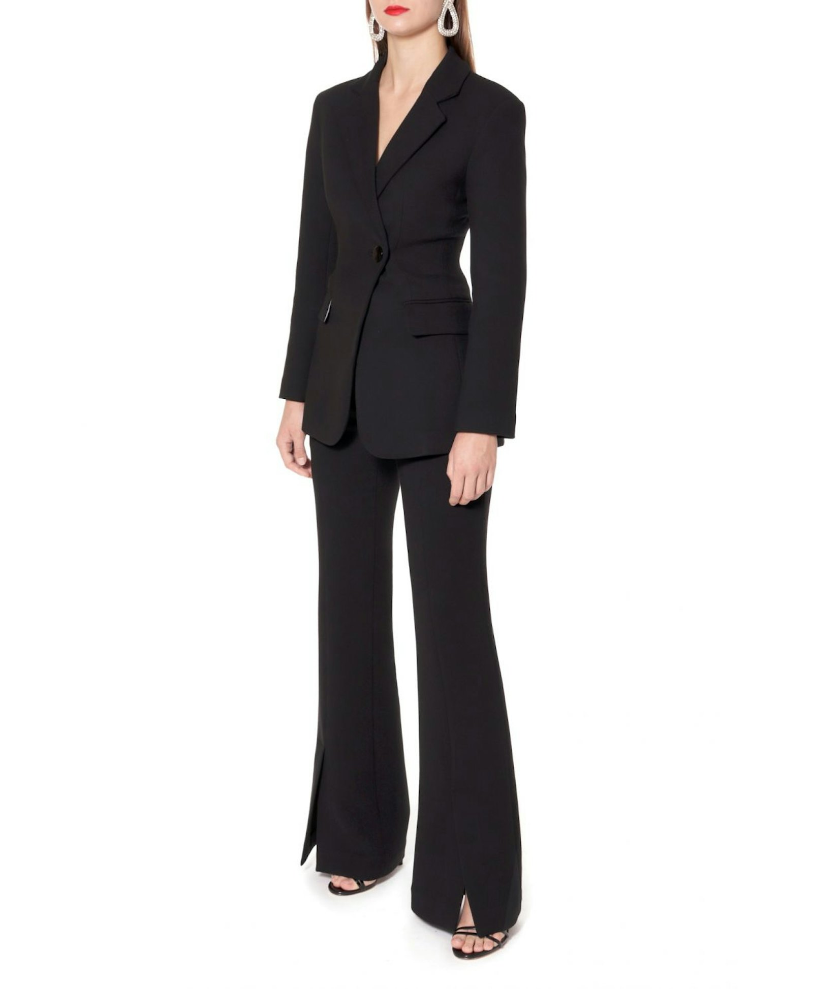 Blazer Isabella Designer Black in Black made by HALEWSKI