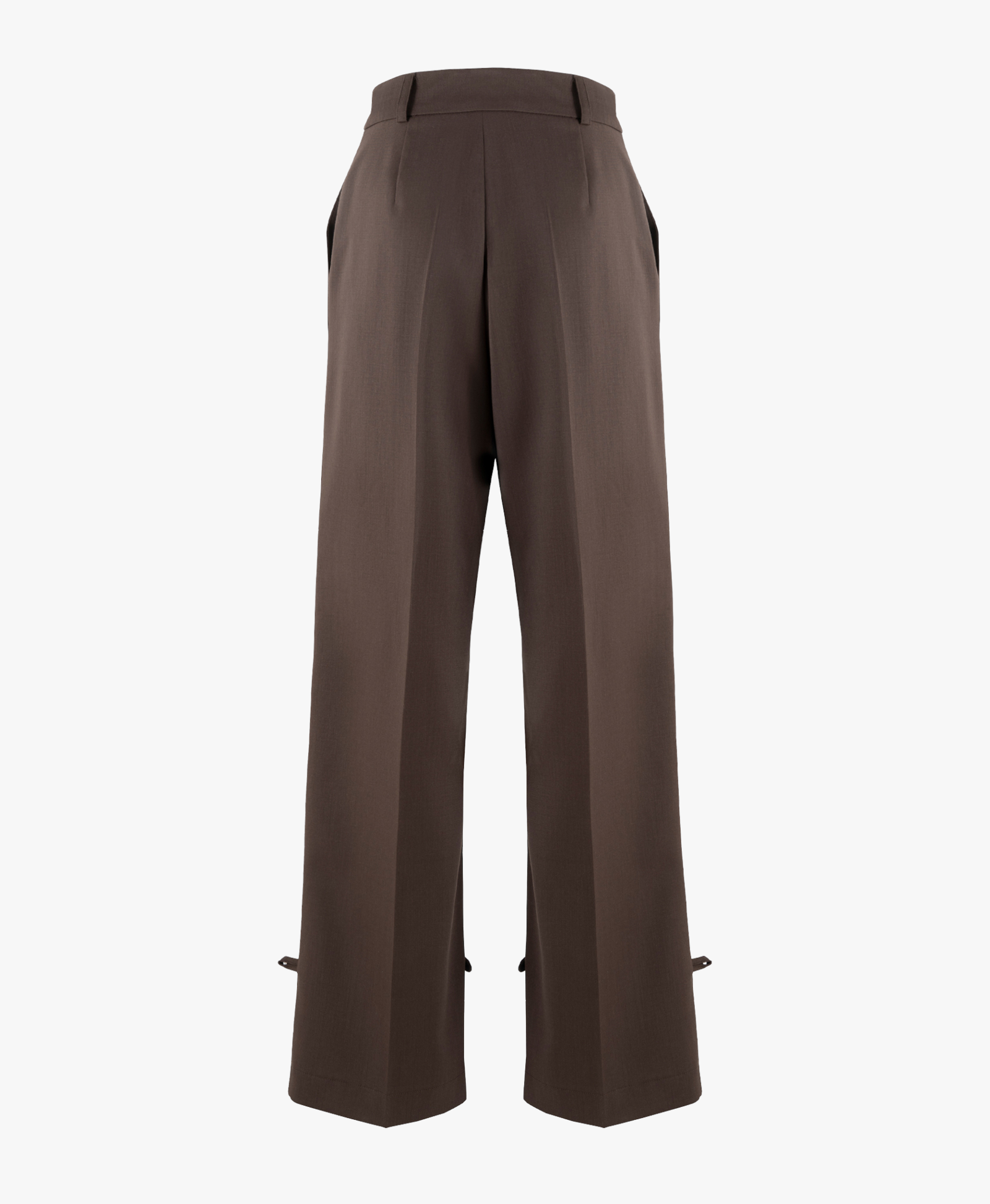 ELEGANT TROUSERS, FASTENED AT THE BOTTOM made by BENU Studio