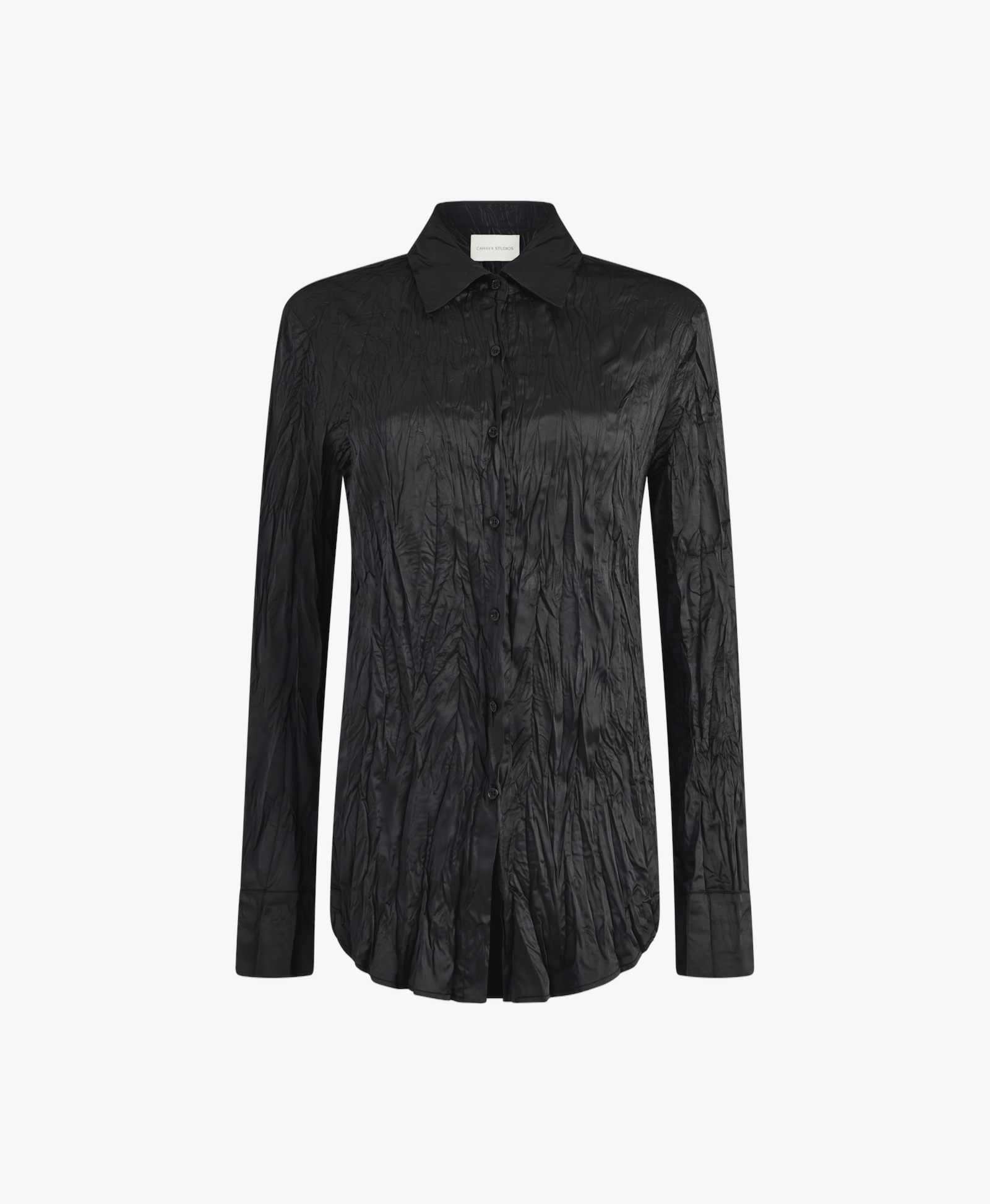 Crinkle Satin Shirt made by CAHAYA STUDIOS