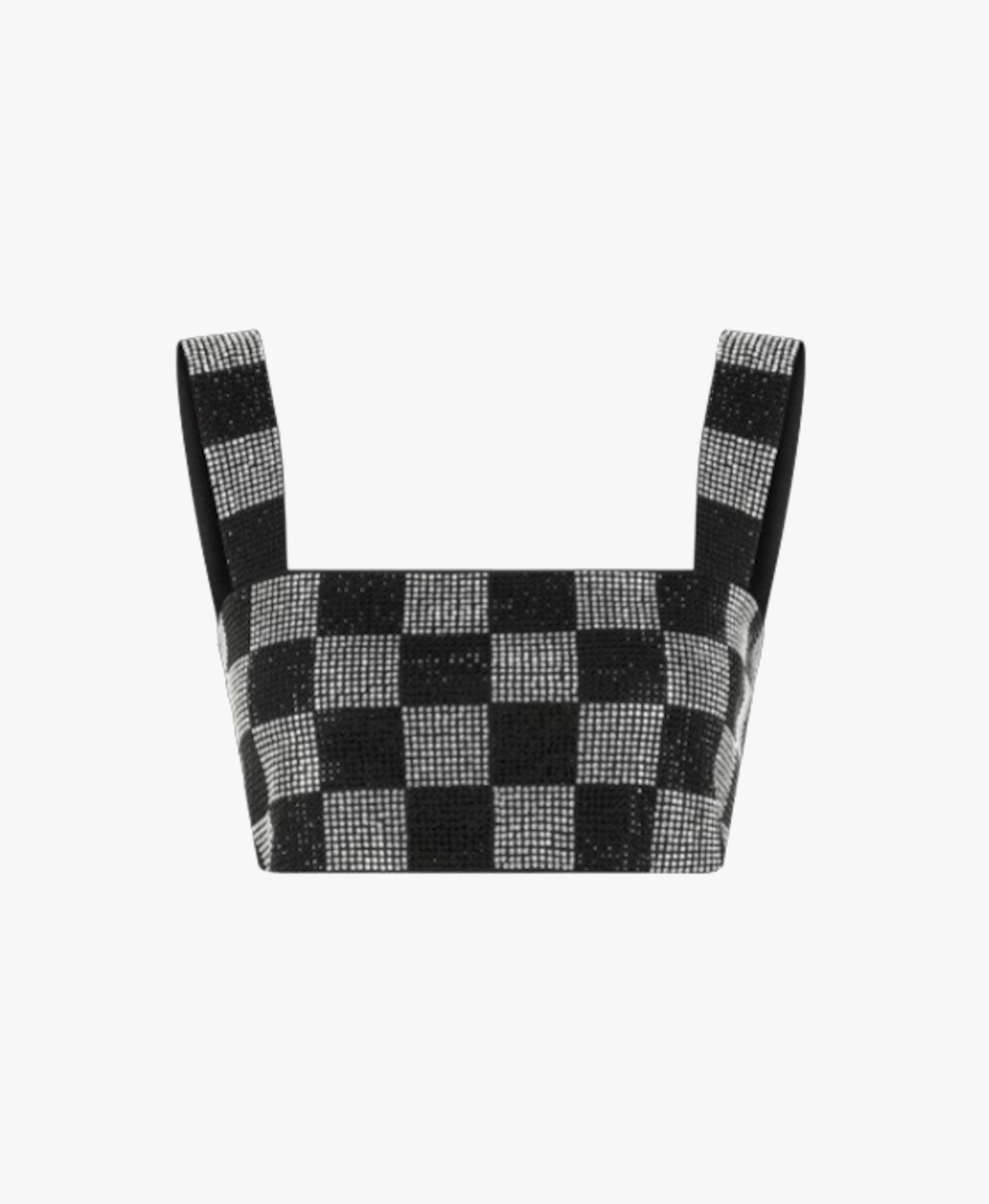 Checkered Glitter Top made by Declara