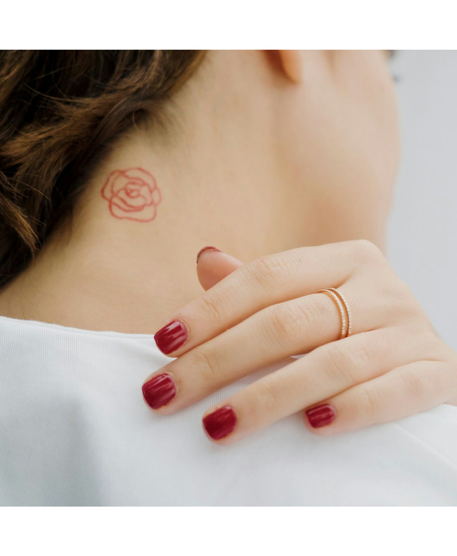 ANILLO DOUBLE HALF BAND L made by Gold & Roses