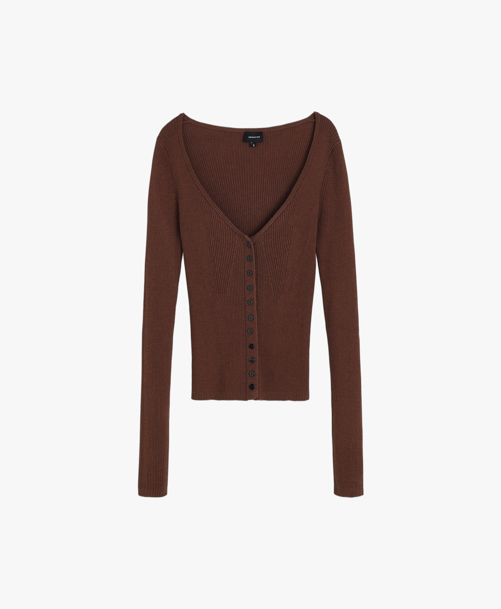 Gili Knit Blouse - Toffee made by HERSKIND