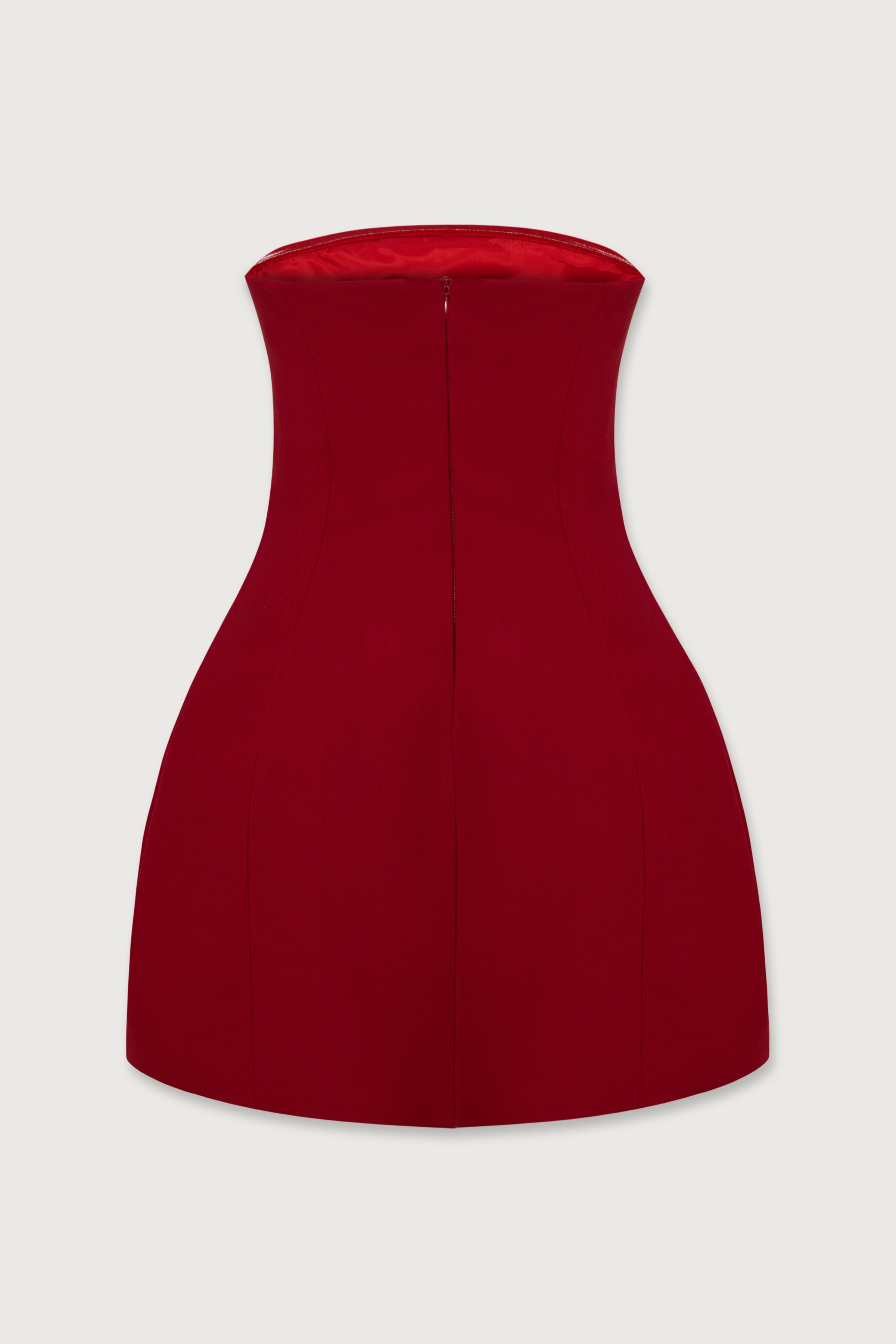 Shop Occleus Kimberly Dress In Red