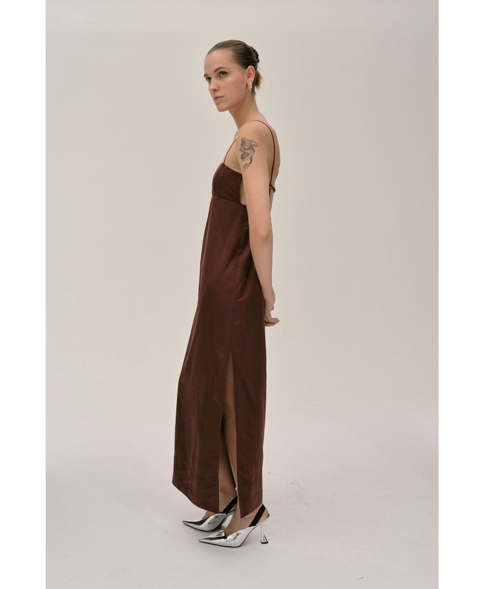 Bach Dress - Oxblood made by HERSKIND