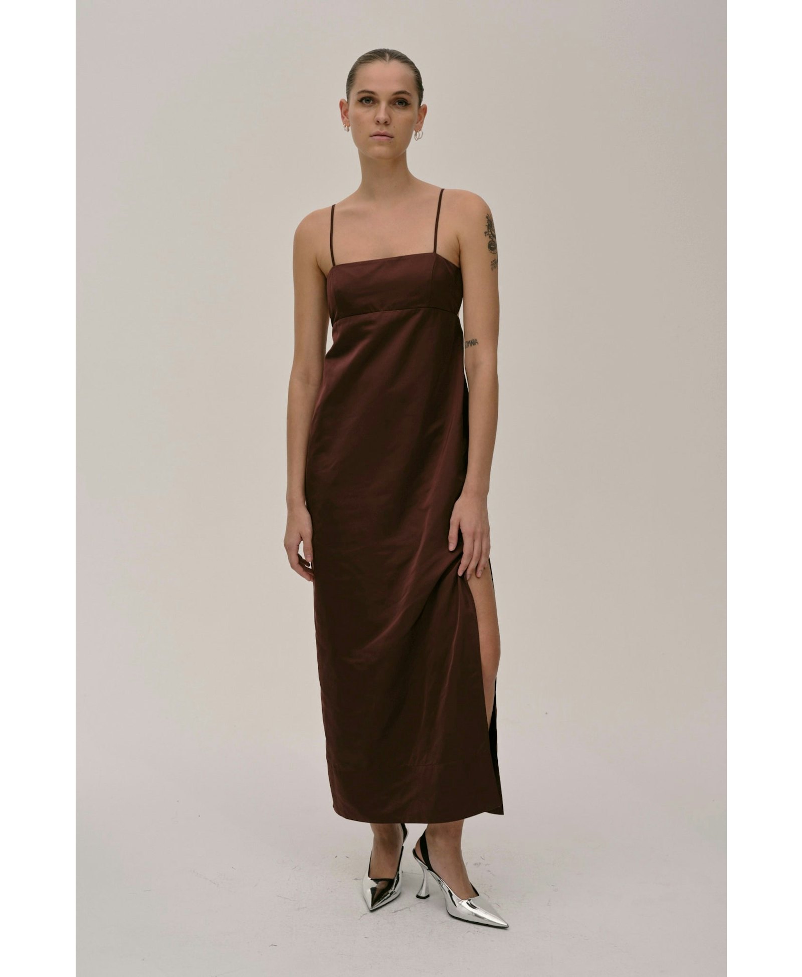Bach Dress - Oxblood made by HERSKIND