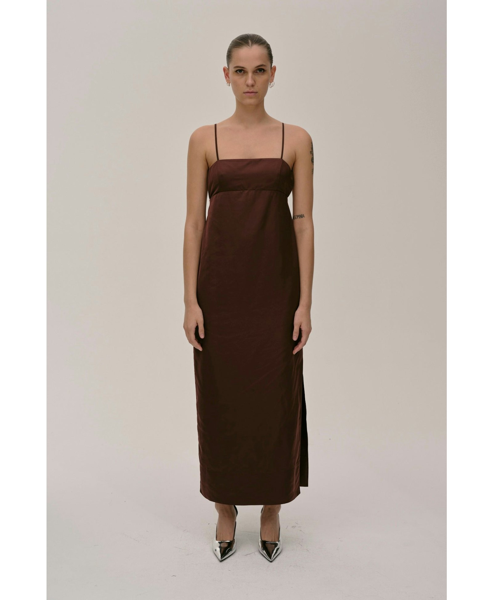 Bach Dress - Oxblood made by HERSKIND
