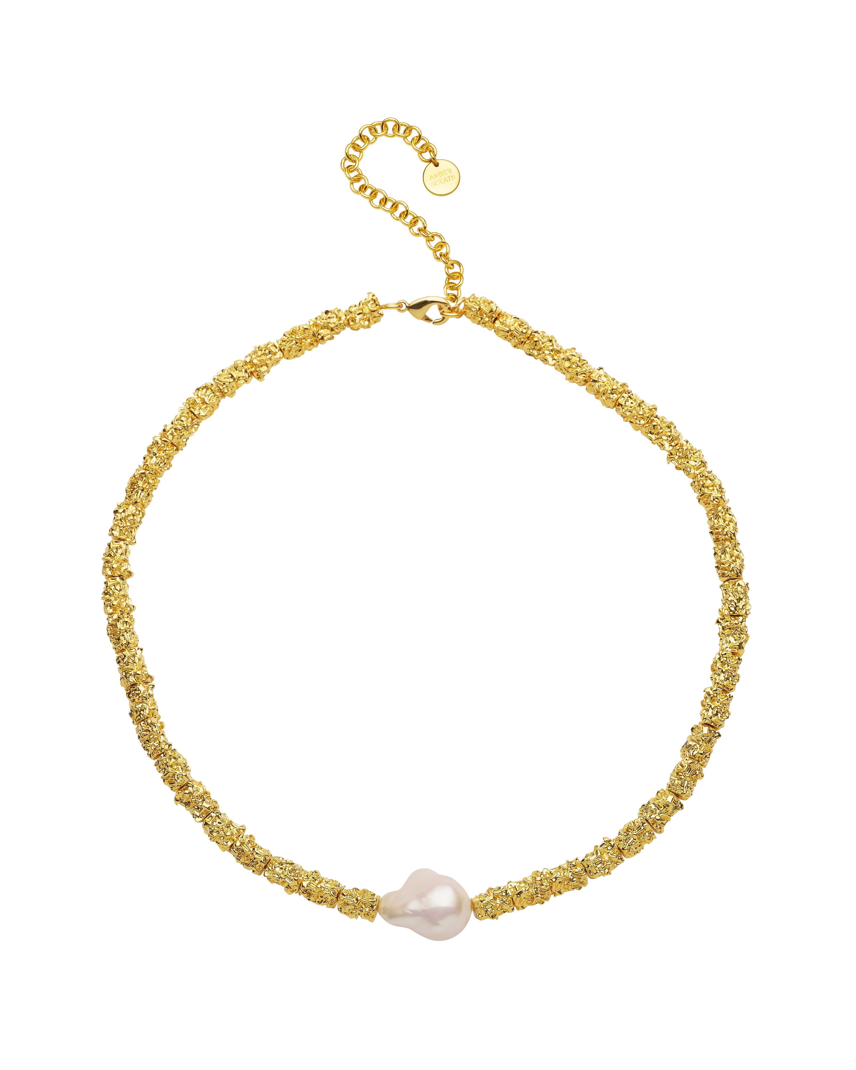 Shop Amber Sceats Liora Necklace In Yellow