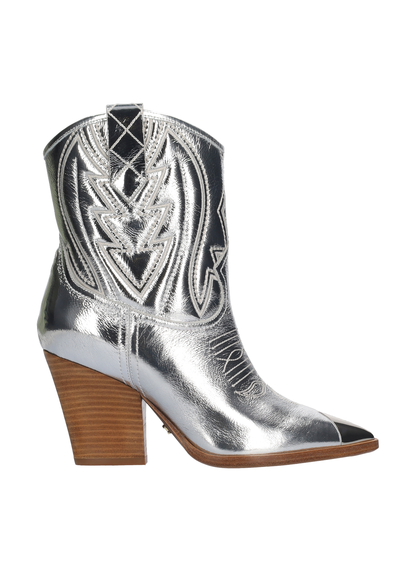 Lola Cruz Shoes Gambels Boots 85 In Silver