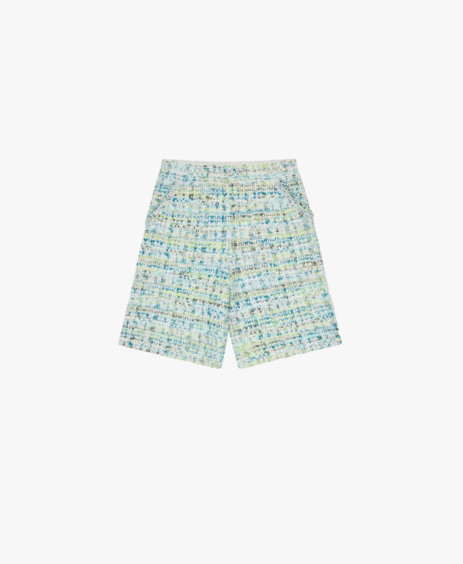 CHECK TWEED BERMUDA SHORTS made by CRUSH Collection