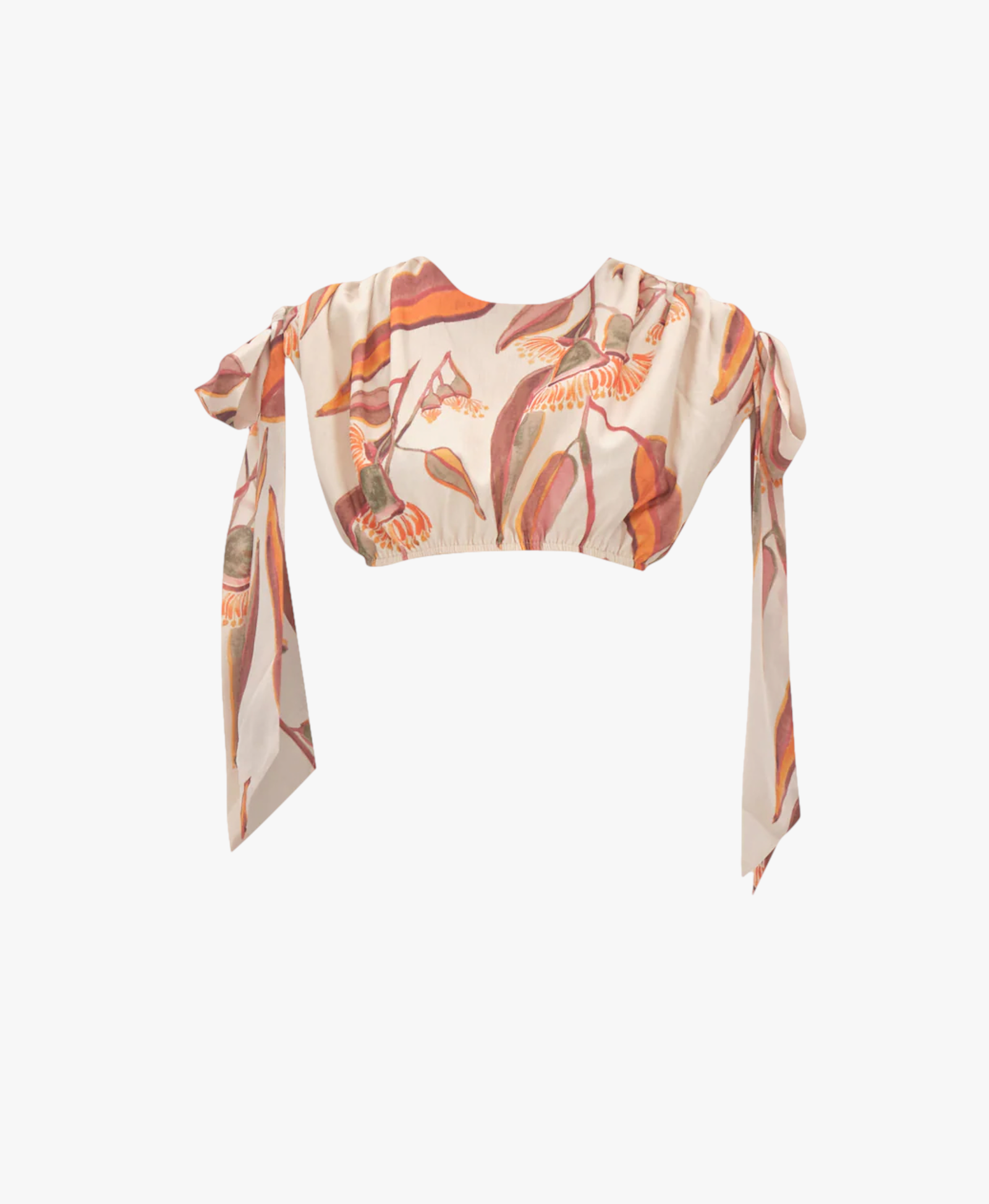 HALIMA EUCALYPTUS CROPPED TOP made by Andrea Iyamah