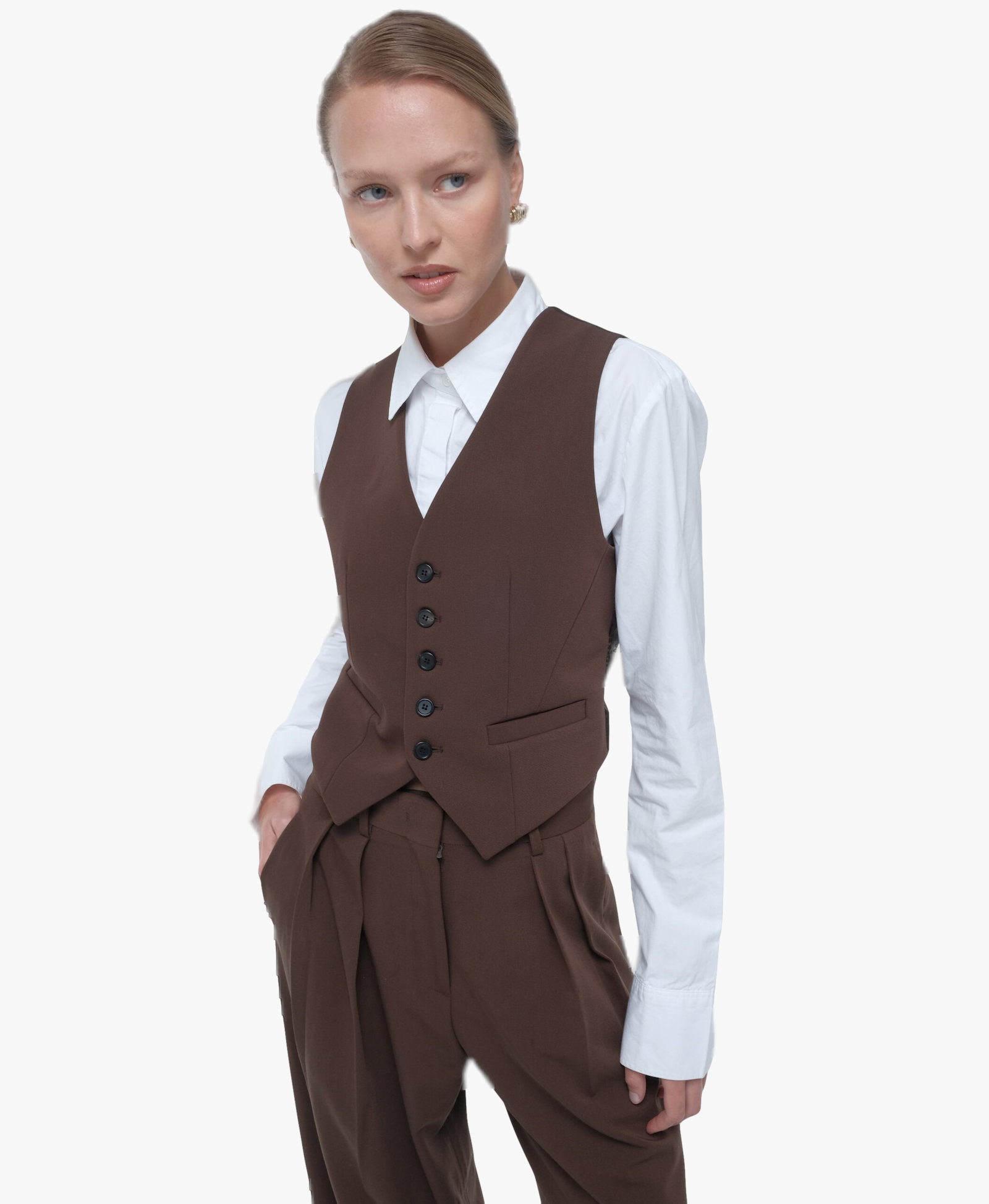 Tailored suit vest made by AFTERHOURS