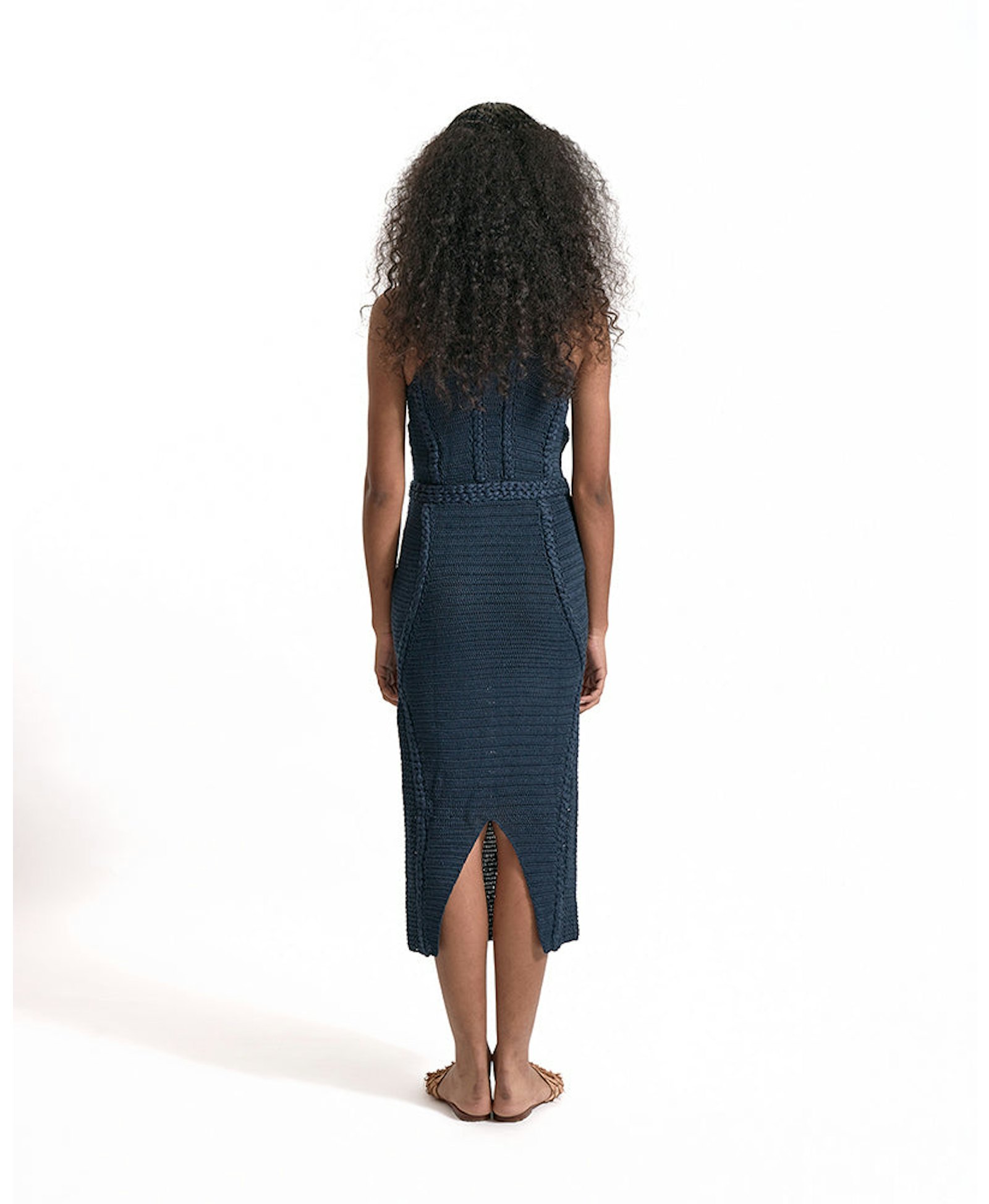 PALMARA dress in Blue made by AYNI