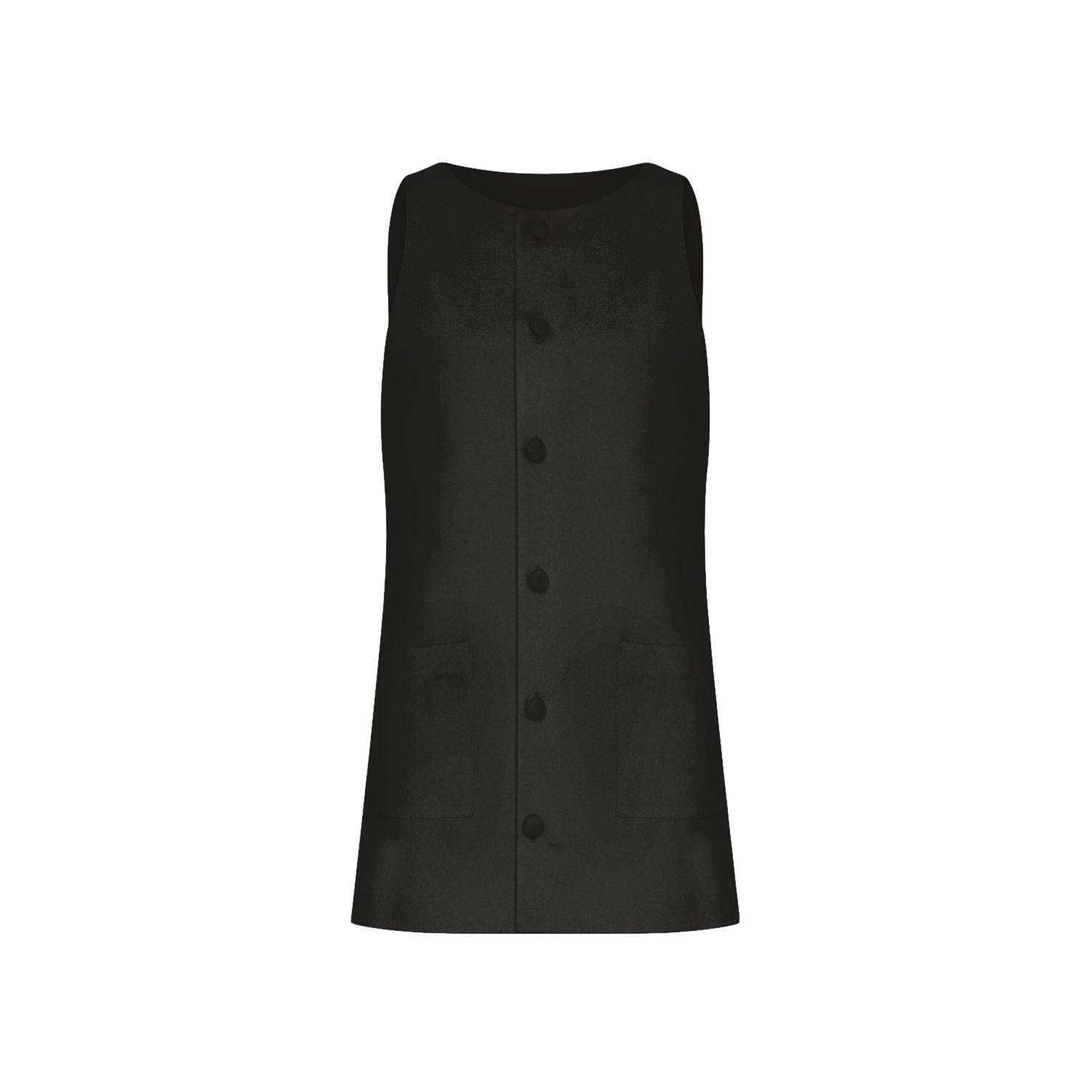 Nazli Ceren Odette Crepe Mini Dress In Black