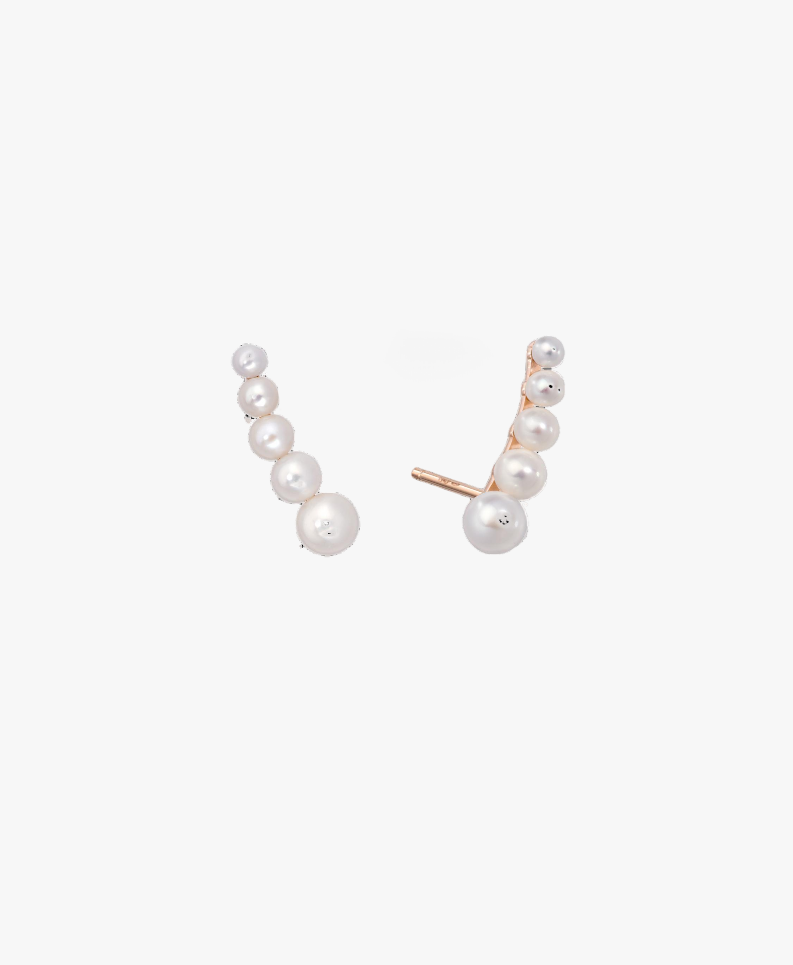 Pendientes Crawler cinco perlas made by Gold & Roses