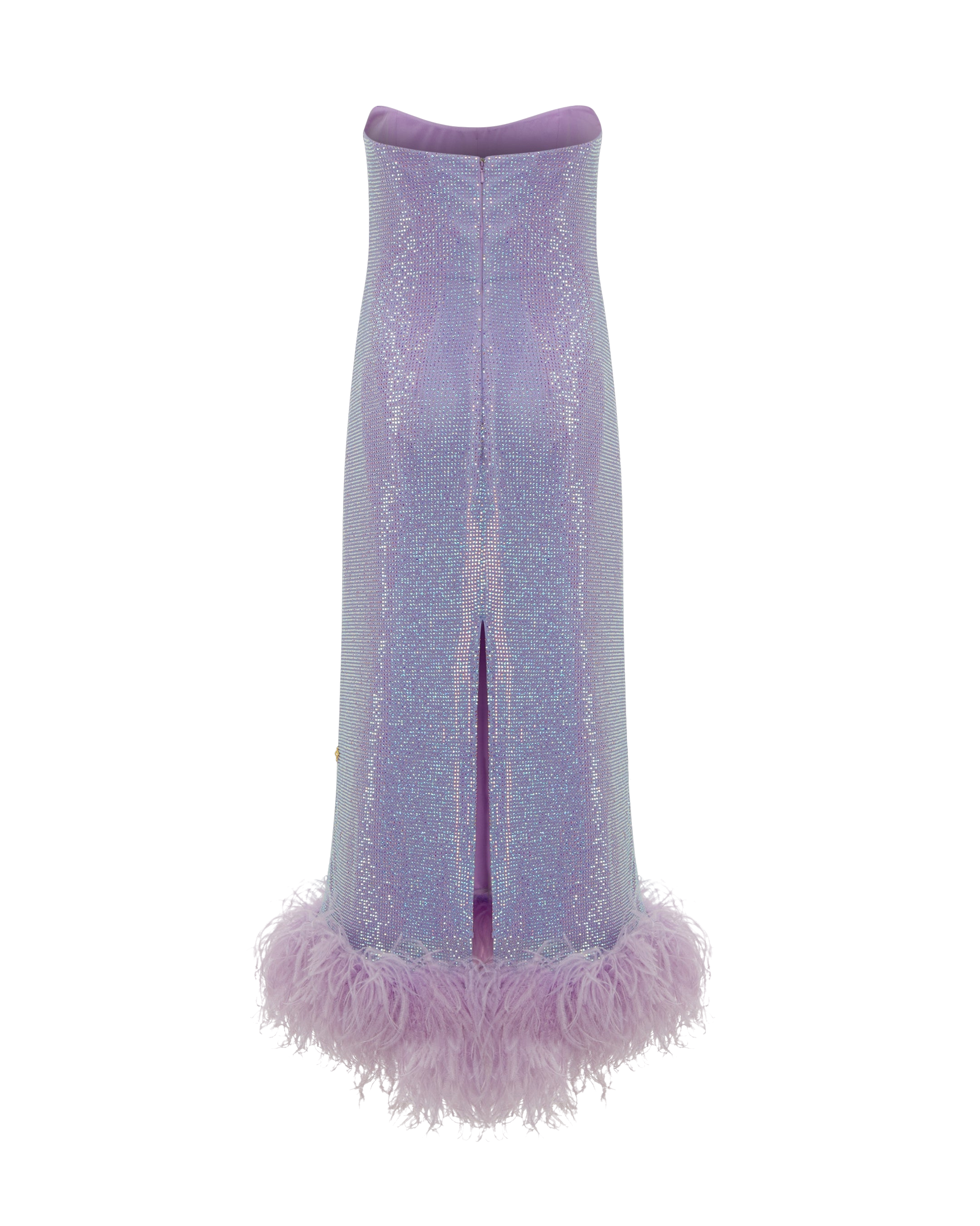 Shop Onori Nouras Dress In Purple