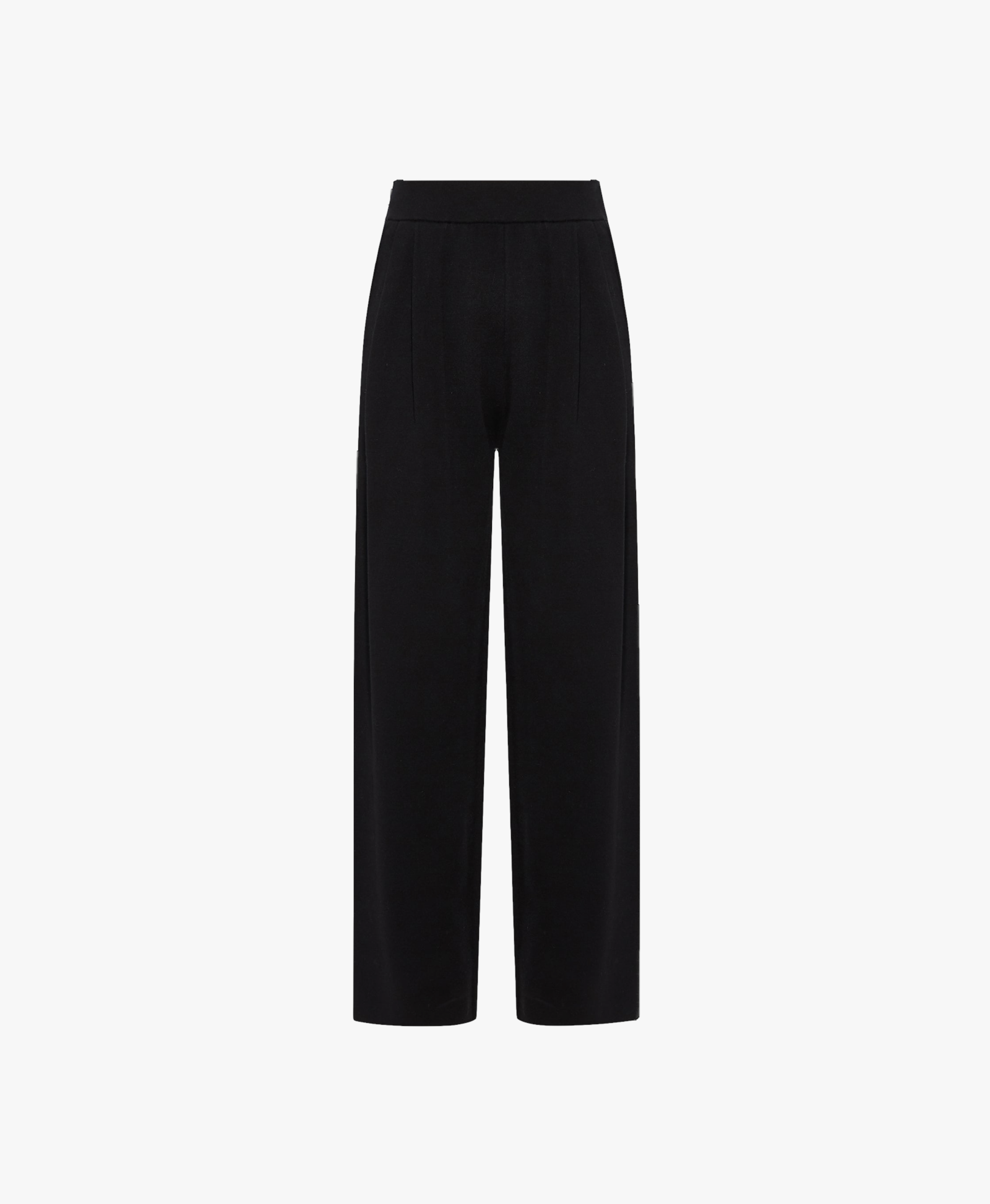 SILK SUIT PANTS in Black made by CRUSH Collection