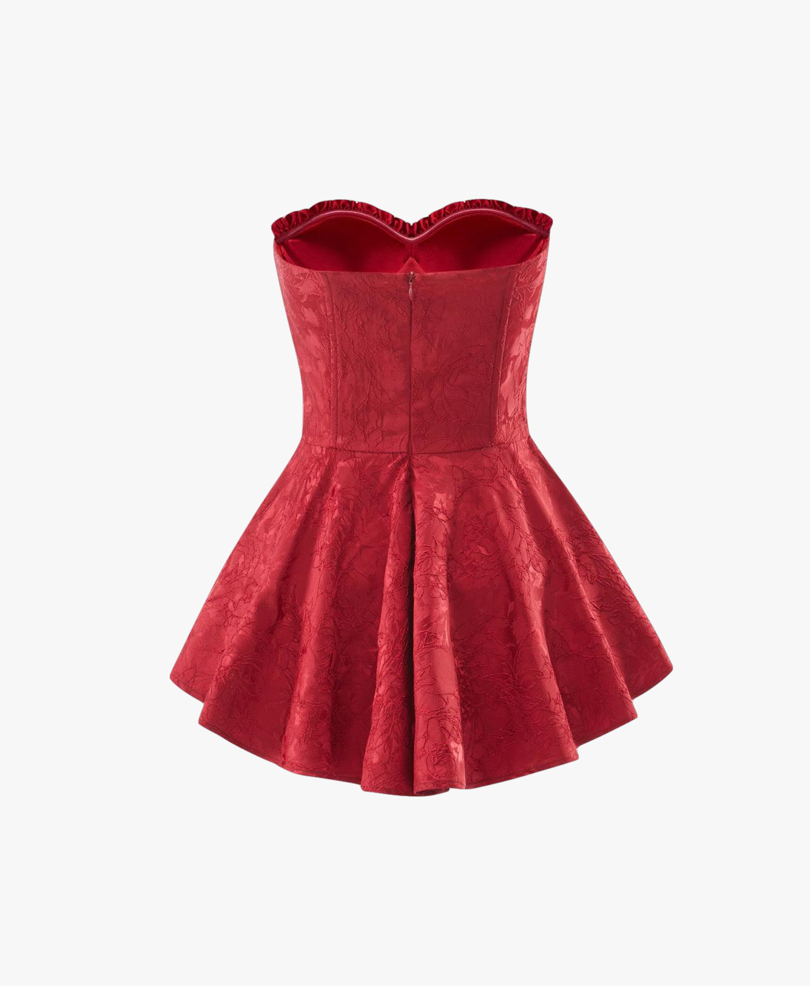 Airina Dress (Red) in Red made by Nana Jacqueline