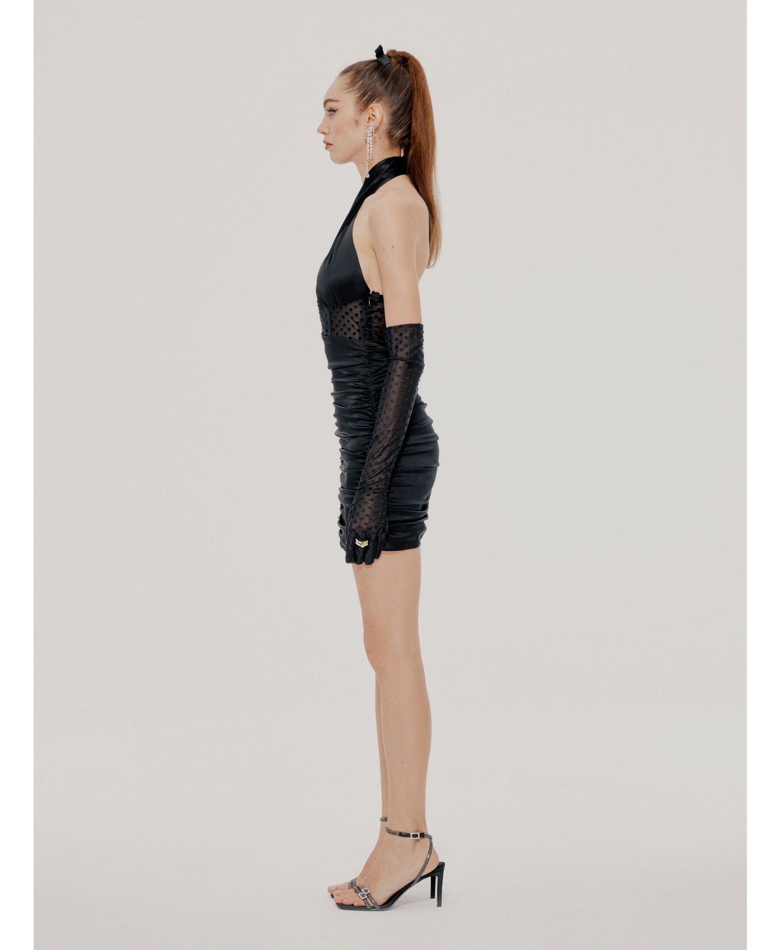 Black Amara Dress (Final Sale) in Black made by Nana Jacqueline