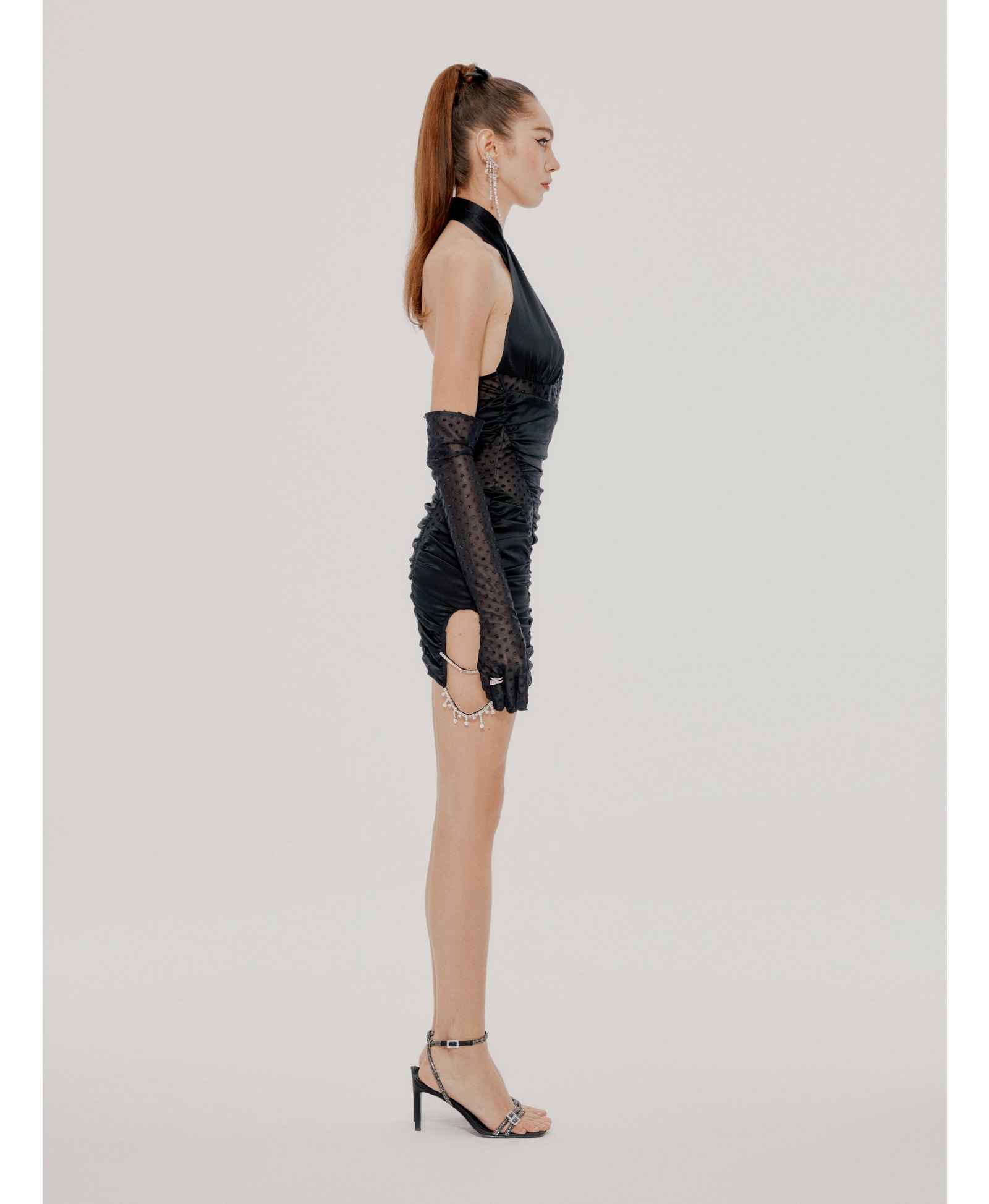 Black Amara Dress (Final Sale) in Black made by Nana Jacqueline