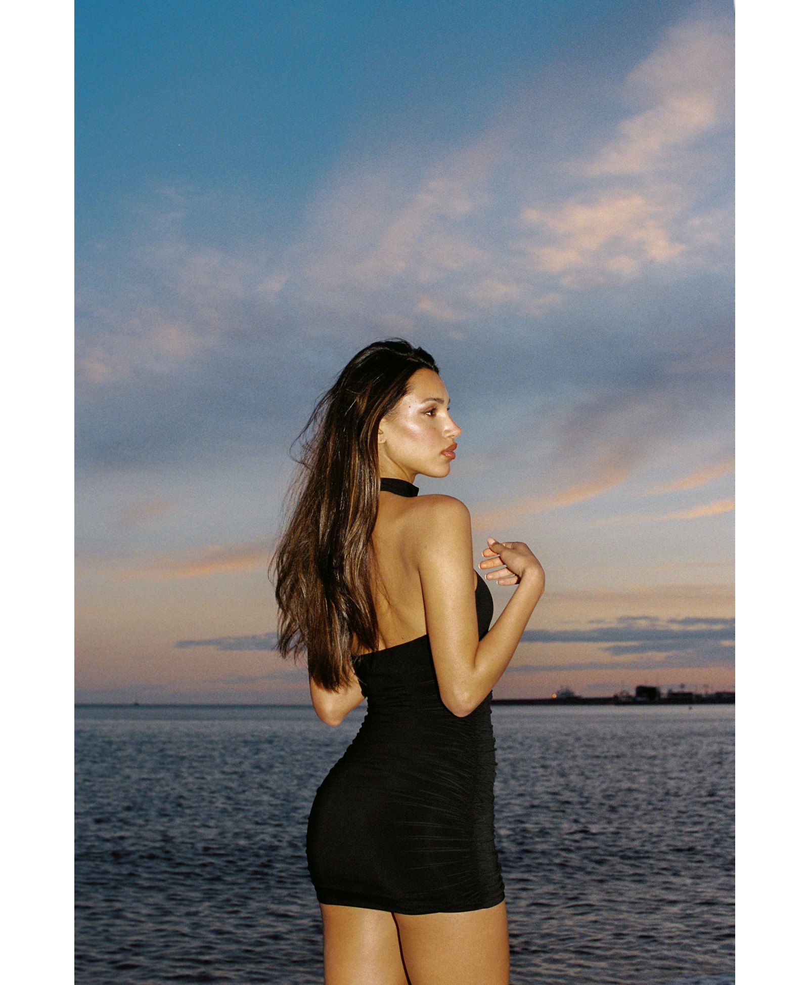 Nova Dress (Black) made by Nana Jacqueline