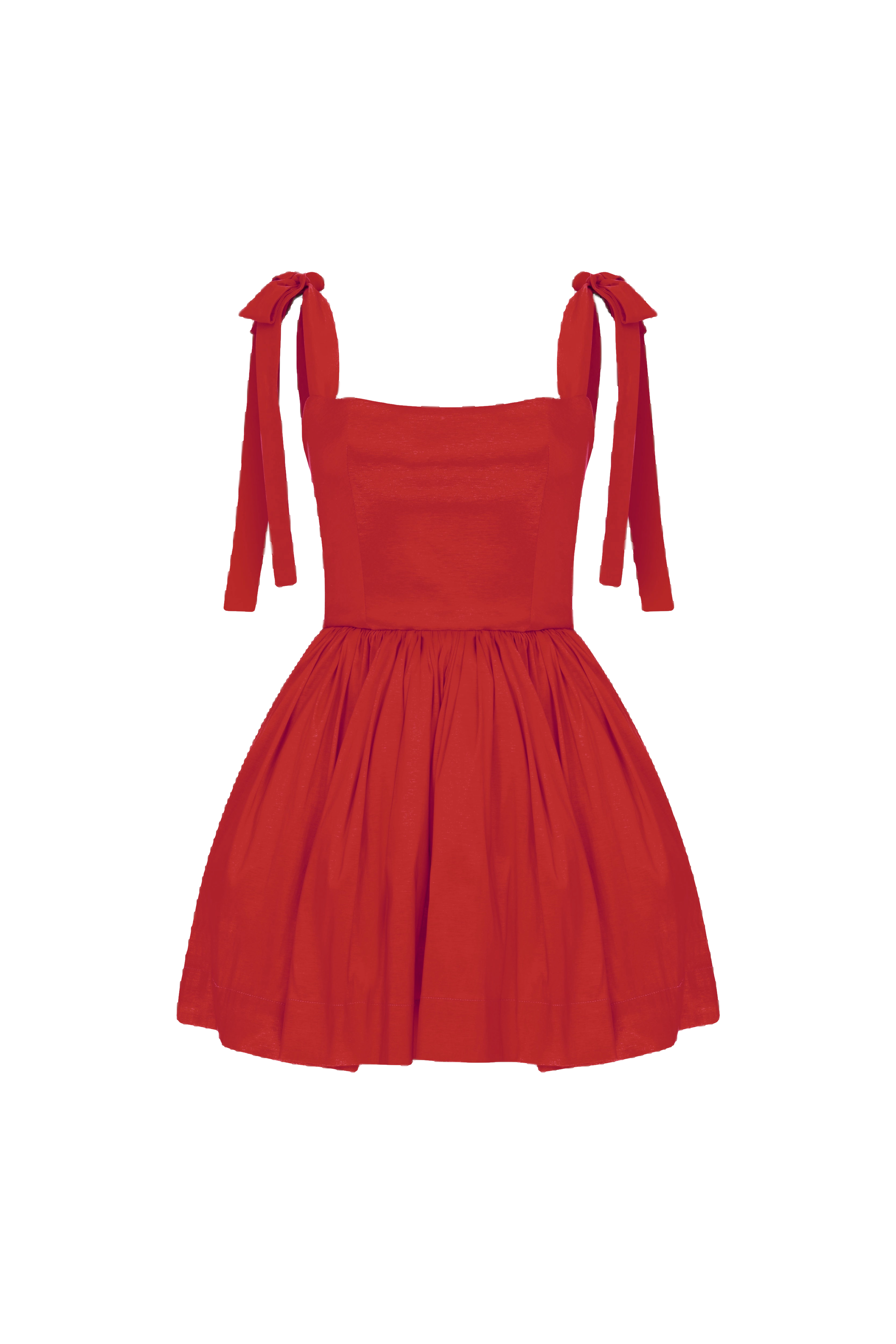 Nazli Ceren Sibby Mini Dress In Rouge In Red